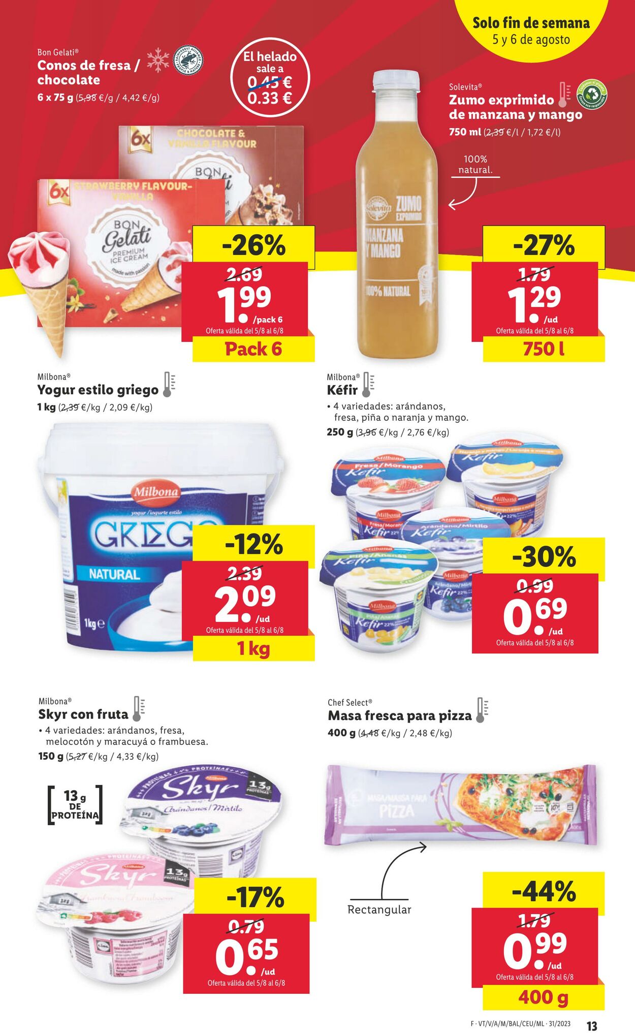 Folleto Lidl 03.08.2023 - 09.08.2023