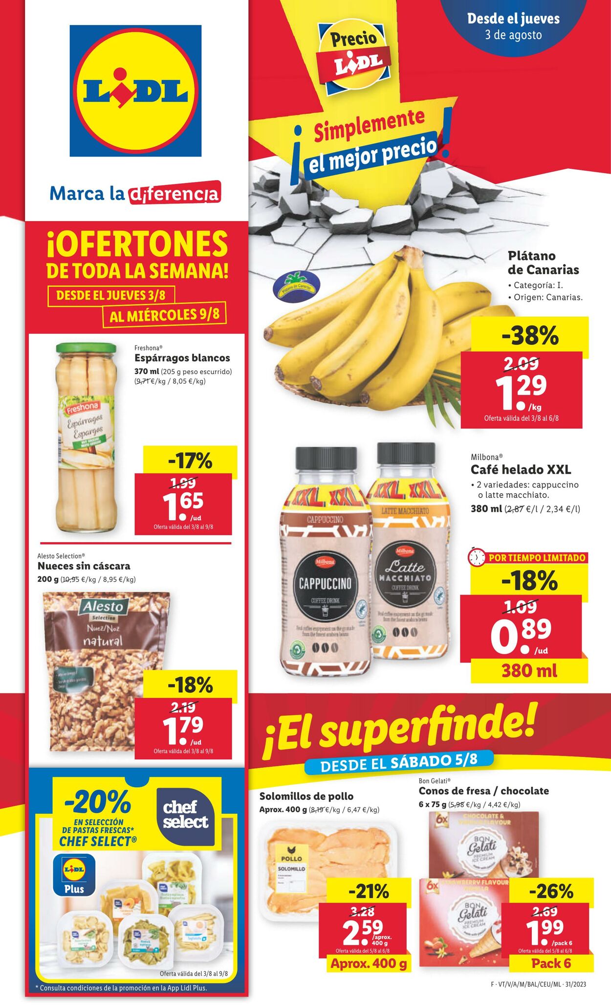 Folleto Lidl 03.08.2023 - 09.08.2023