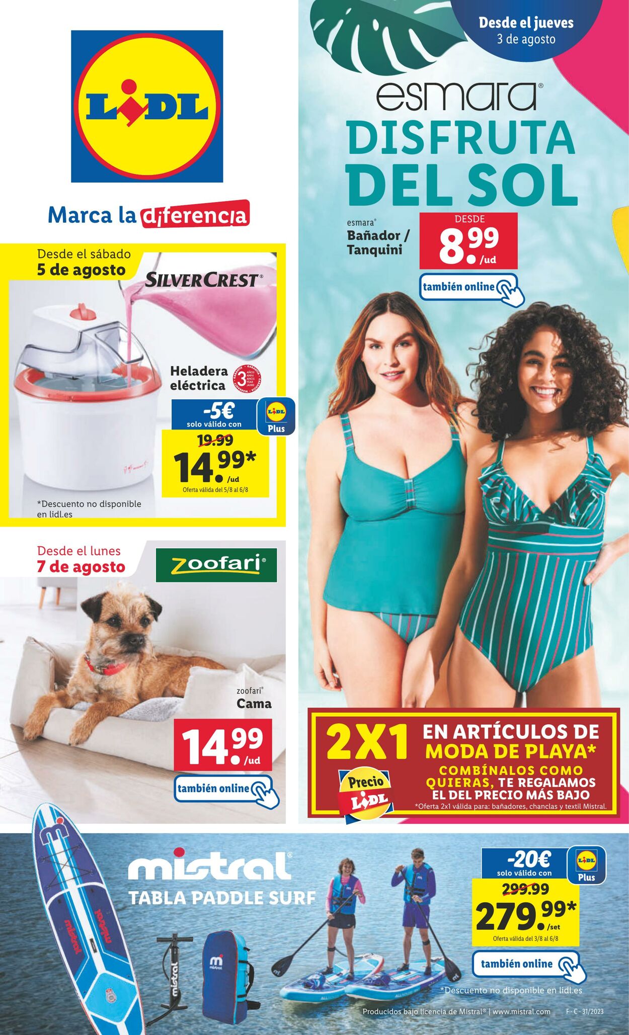 Folleto Lidl 03.08.2023 - 09.08.2023