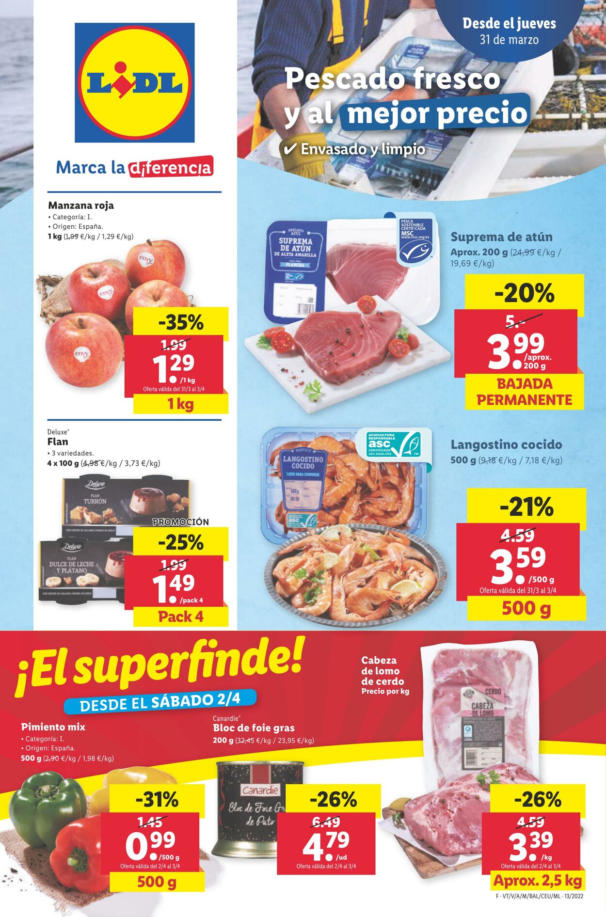 Folleto Lidl 31.03.2022 - 06.04.2022