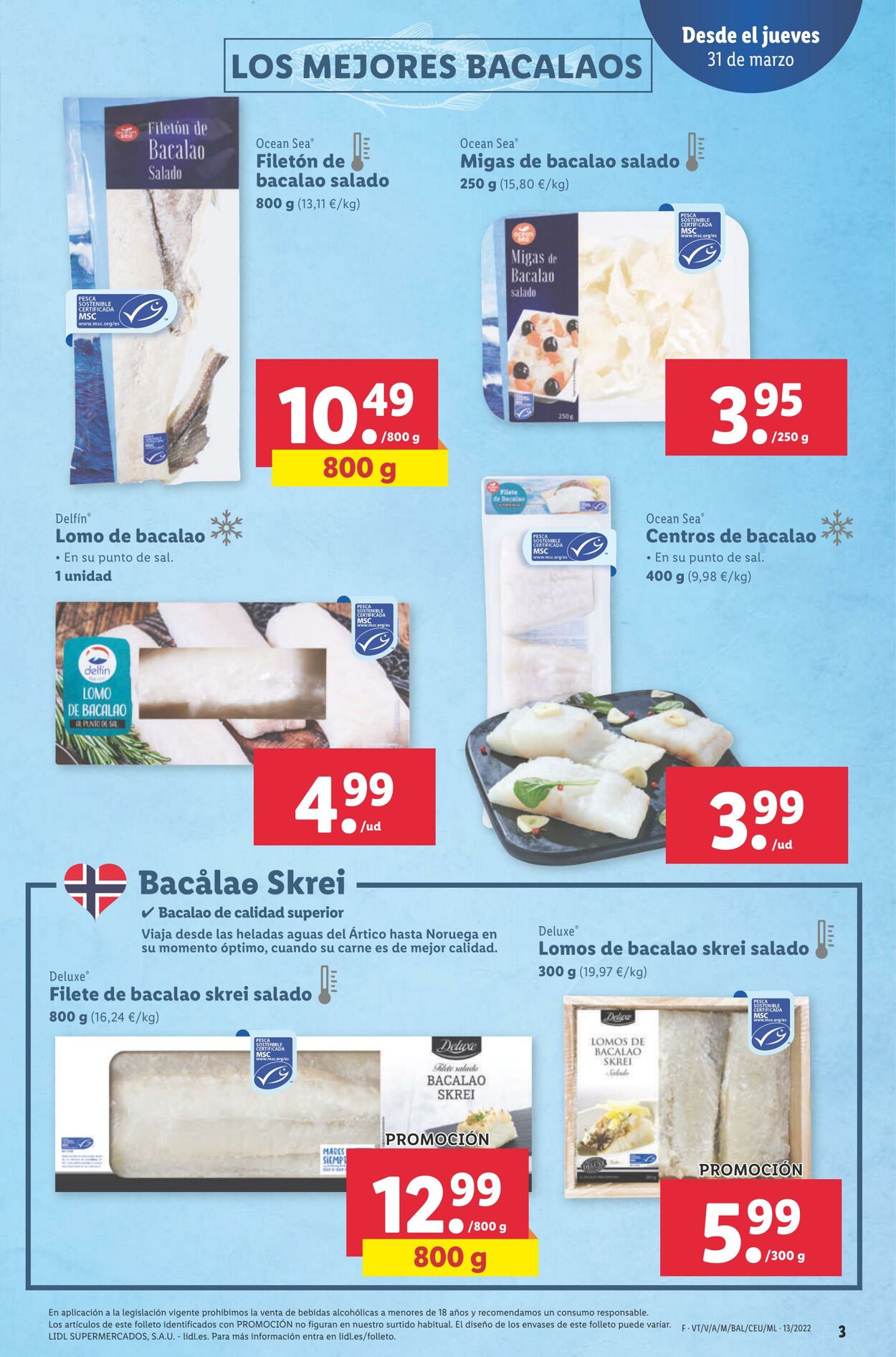 Folleto Lidl 31.03.2022 - 06.04.2022