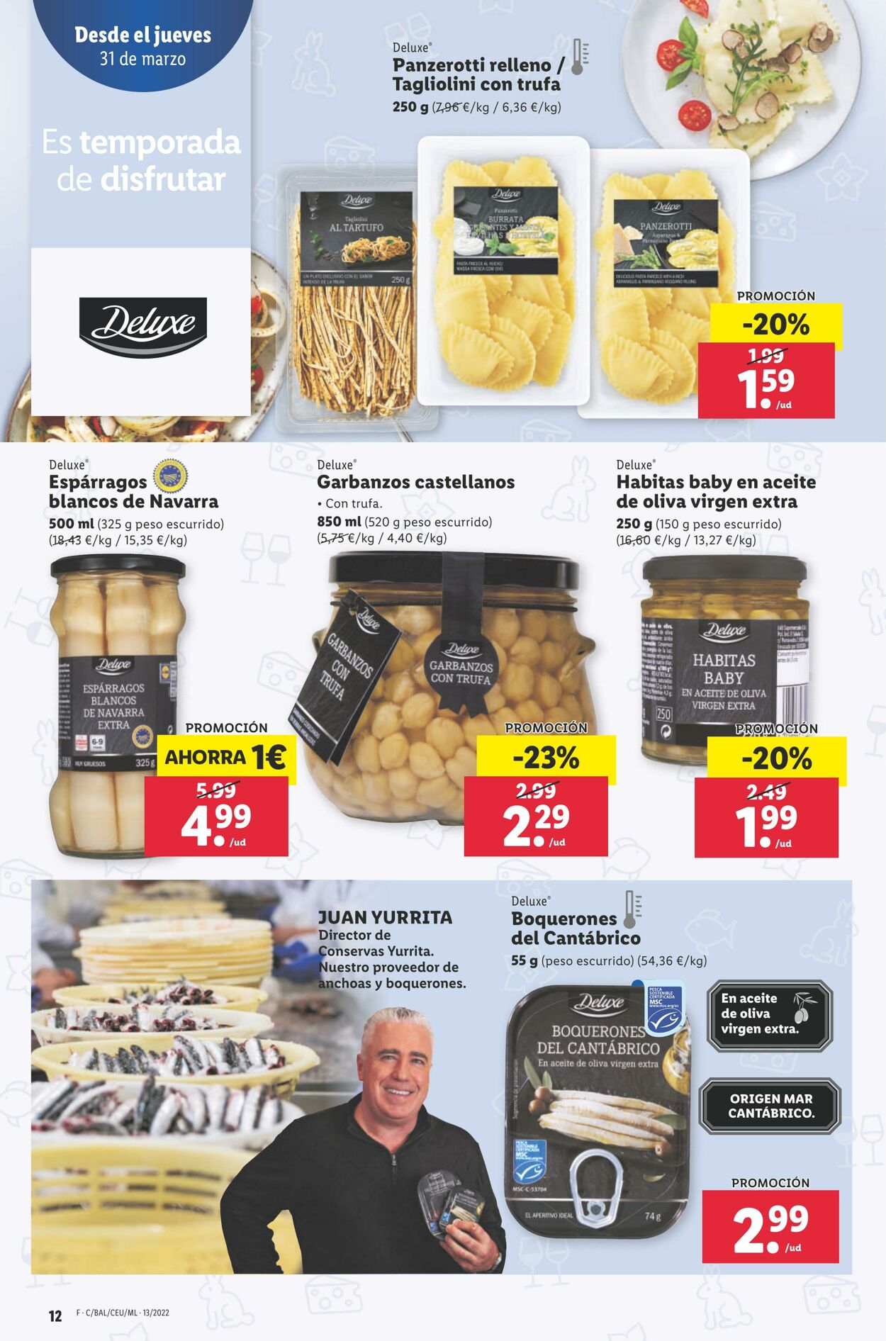 Folleto Lidl 31.03.2022 - 06.04.2022