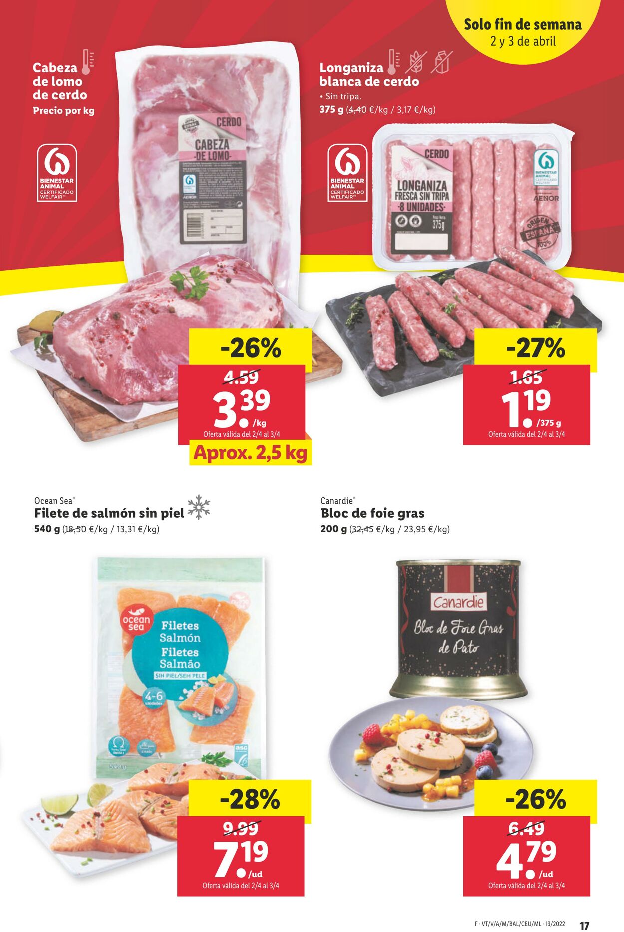 Folleto Lidl 31.03.2022 - 06.04.2022