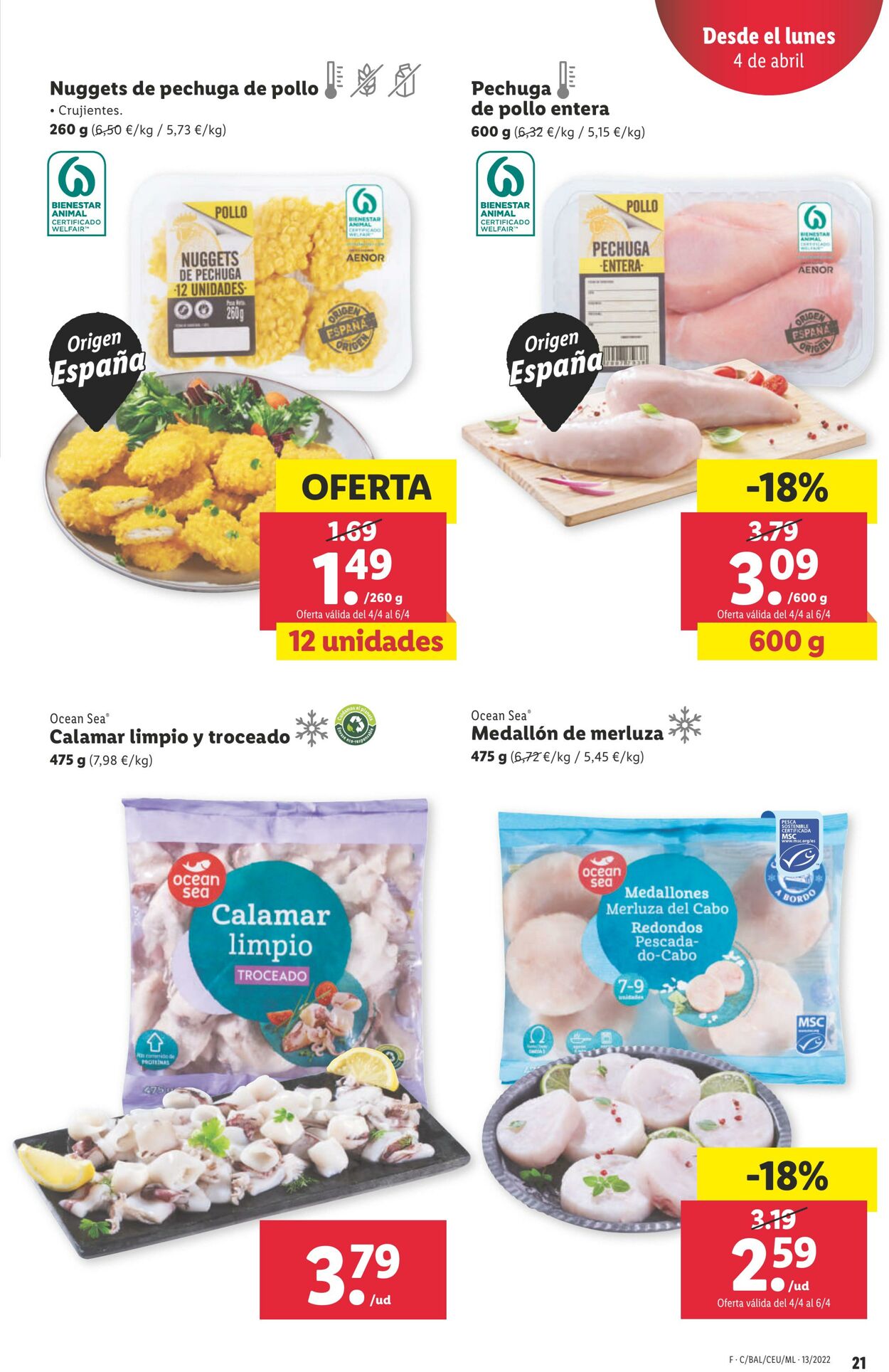 Folleto Lidl 31.03.2022 - 06.04.2022