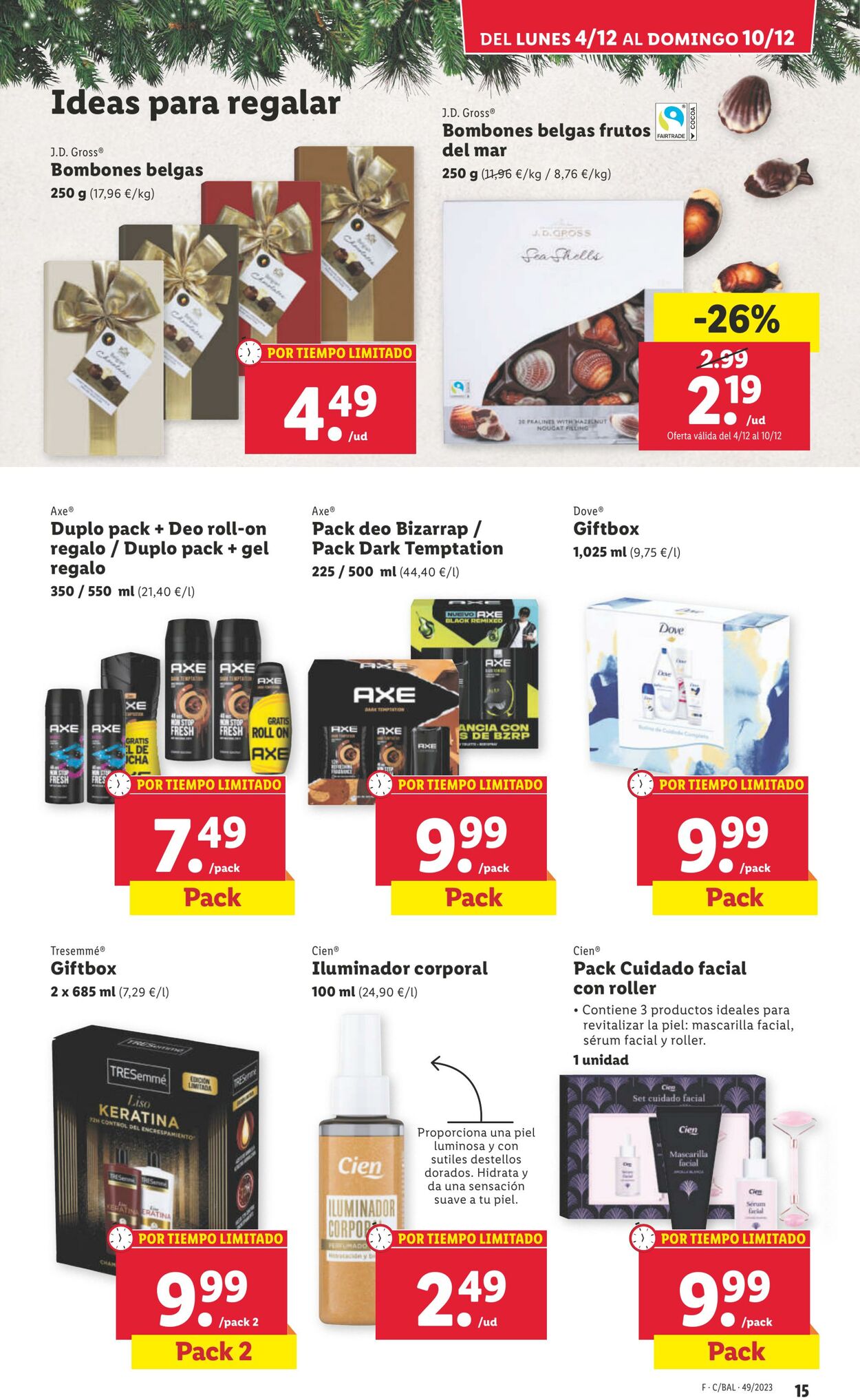 Folleto Lidl 04.12.2023 - 10.12.2023