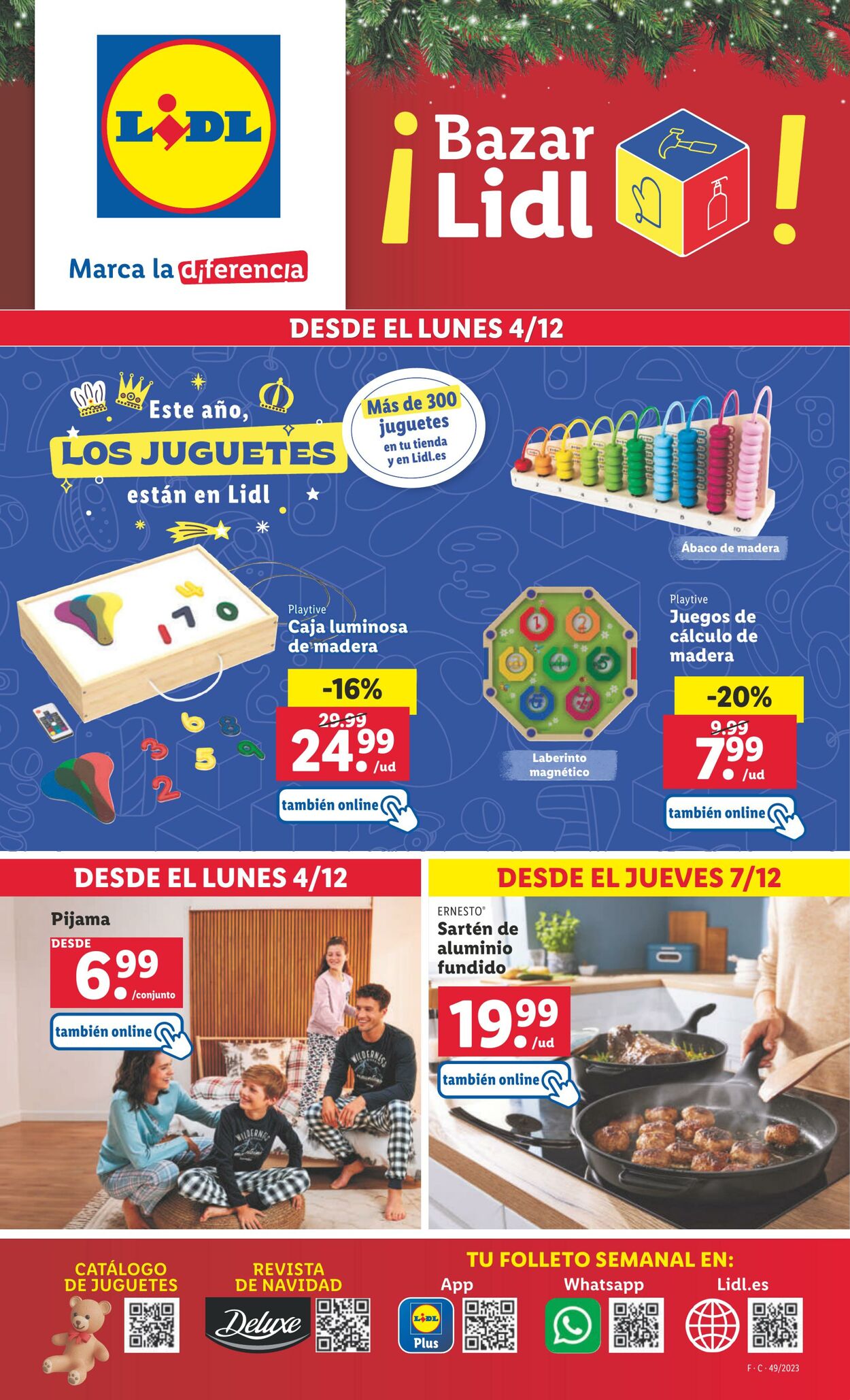 Folleto Lidl 04.12.2023 - 10.12.2023