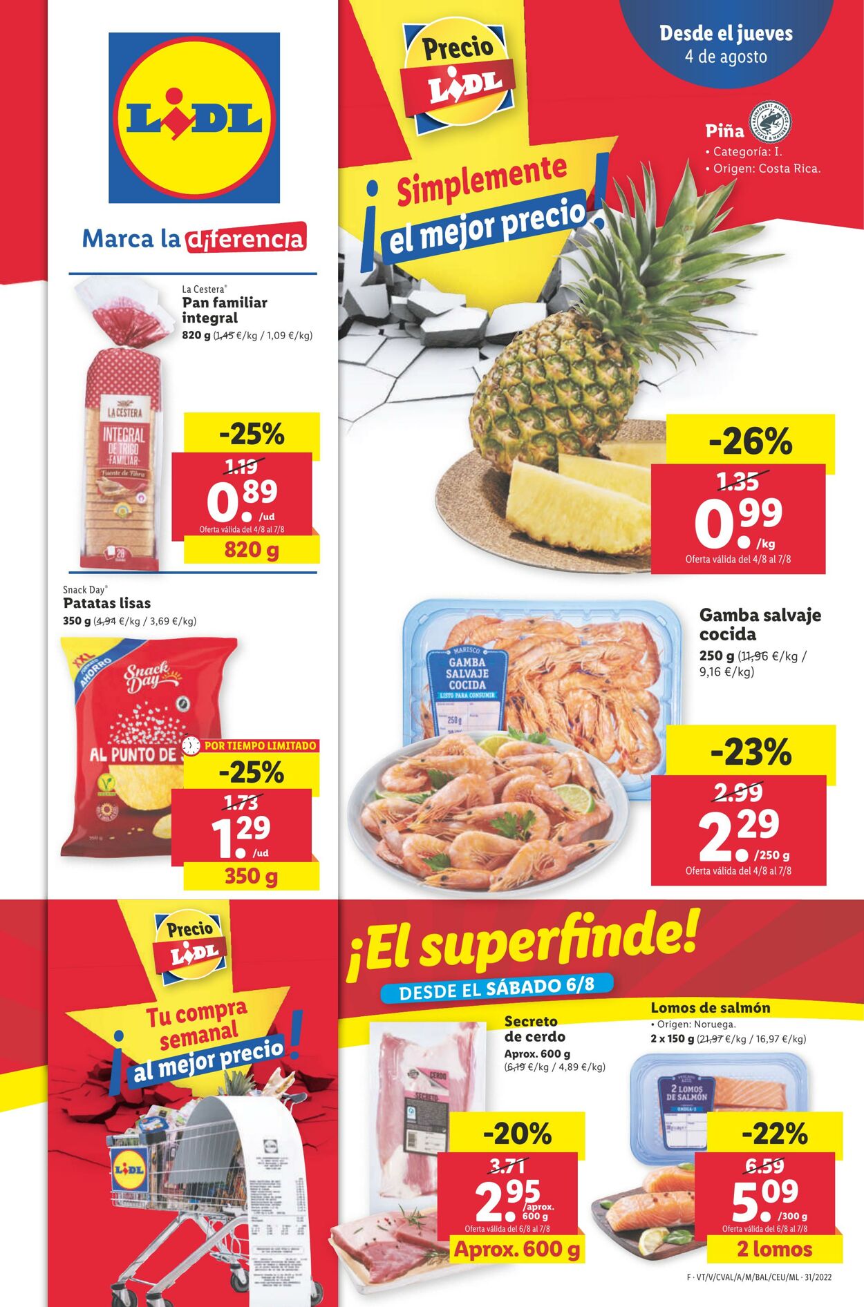 Folleto Lidl 04.08.2022 - 10.08.2022