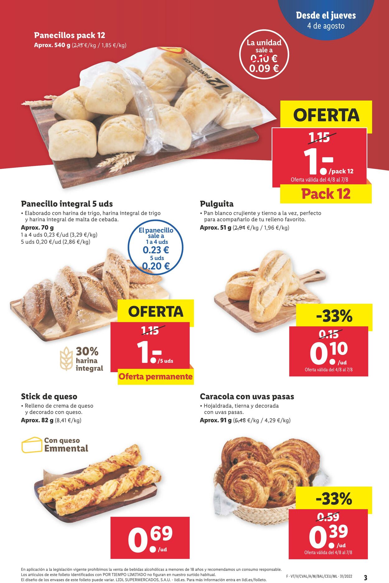 Folleto Lidl 04.08.2022 - 10.08.2022