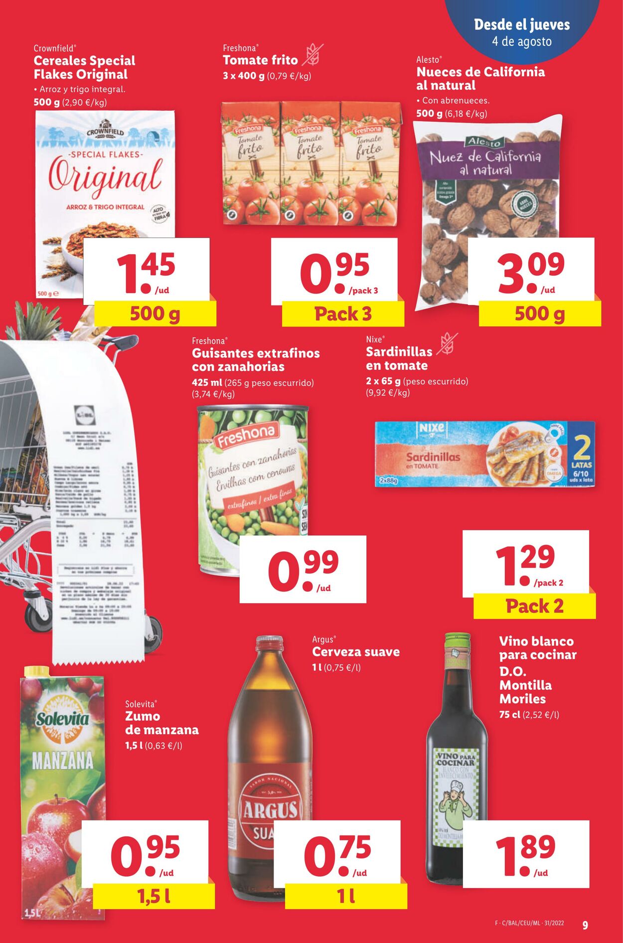 Folleto Lidl 04.08.2022 - 10.08.2022