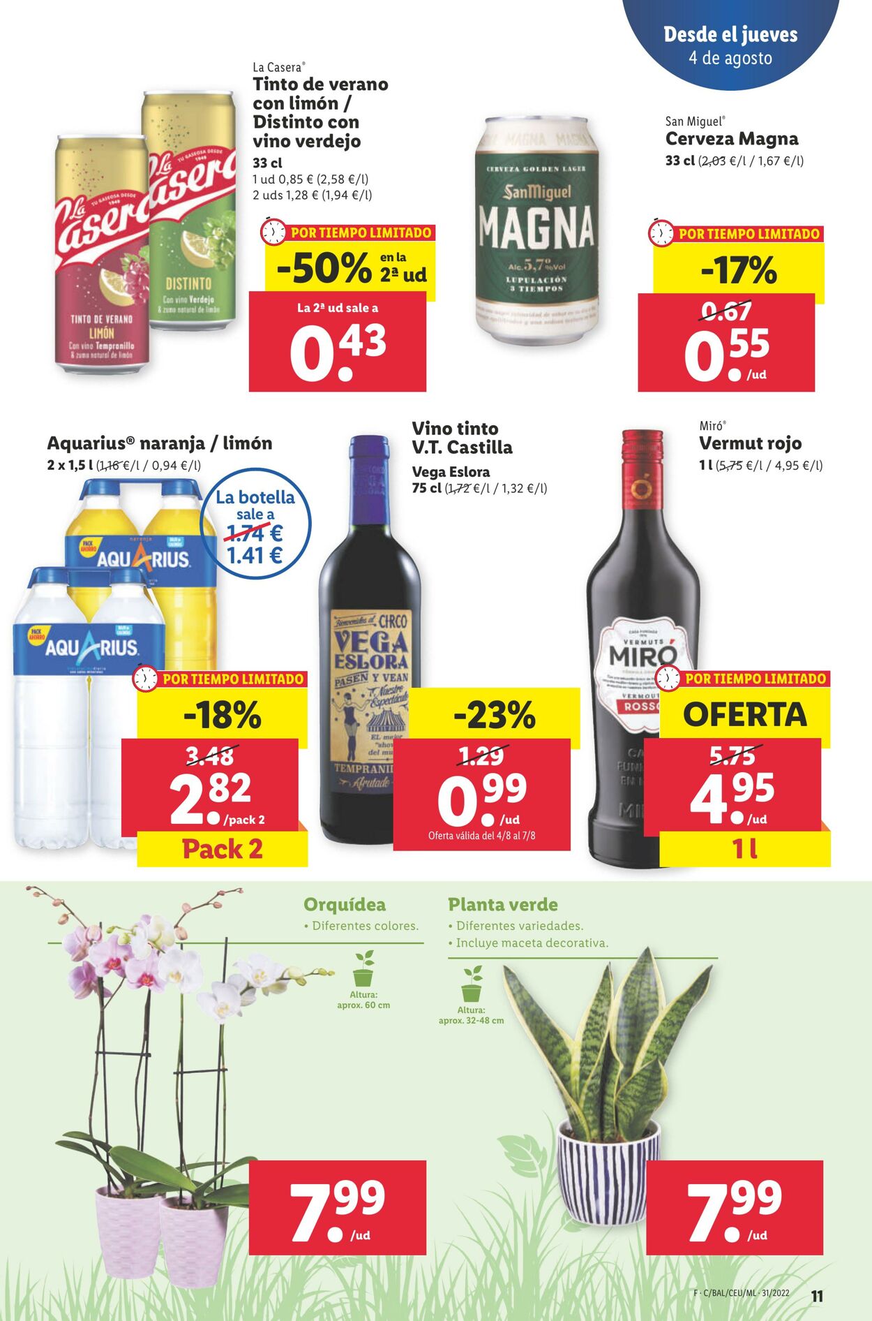 Folleto Lidl 04.08.2022 - 10.08.2022