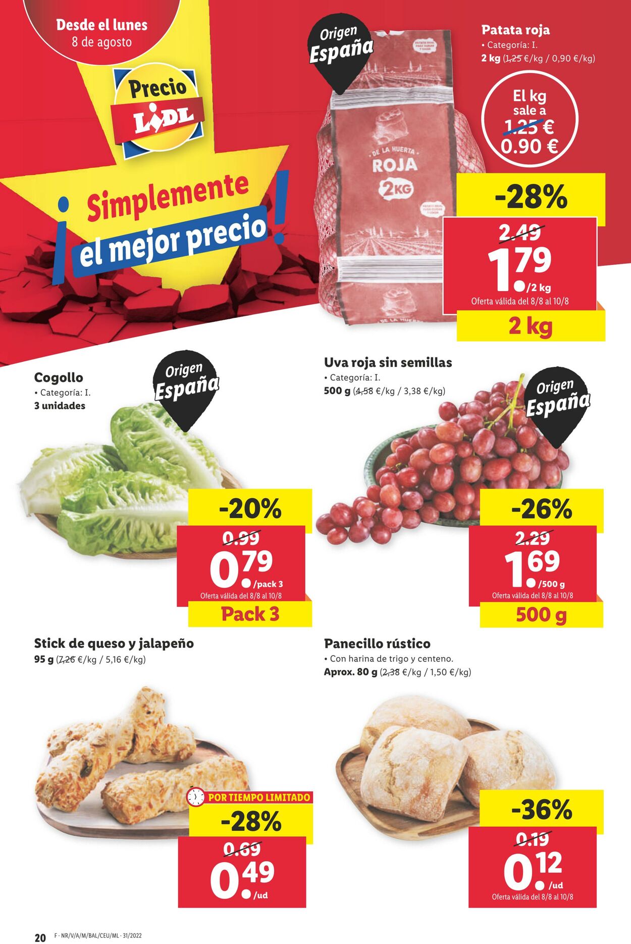 Folleto Lidl 04.08.2022 - 10.08.2022