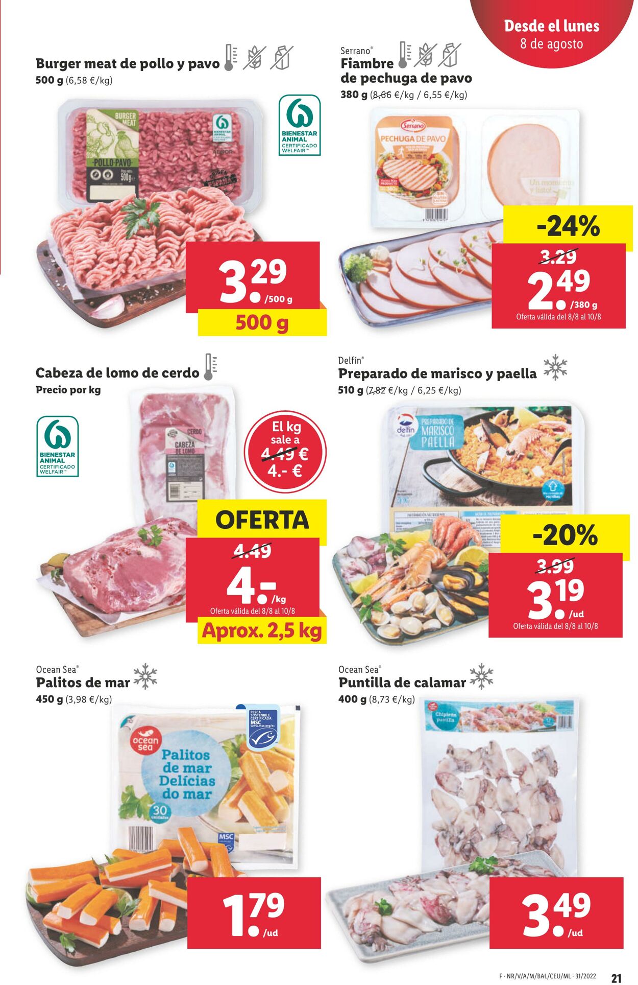 Folleto Lidl 04.08.2022 - 10.08.2022