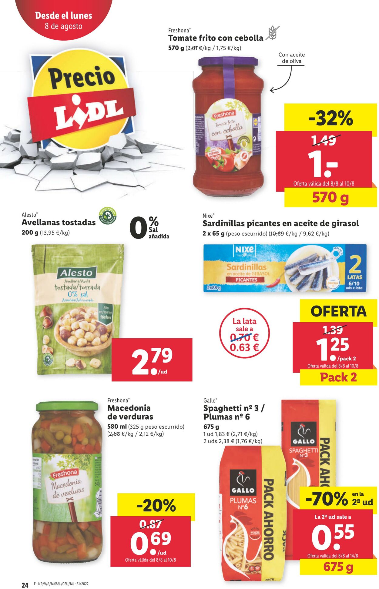 Folleto Lidl 04.08.2022 - 10.08.2022