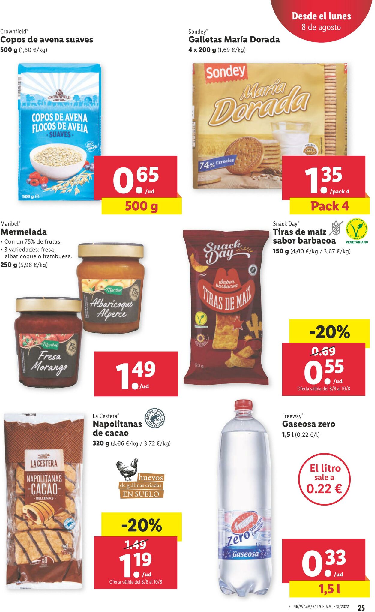 Folleto Lidl 04.08.2022 - 10.08.2022