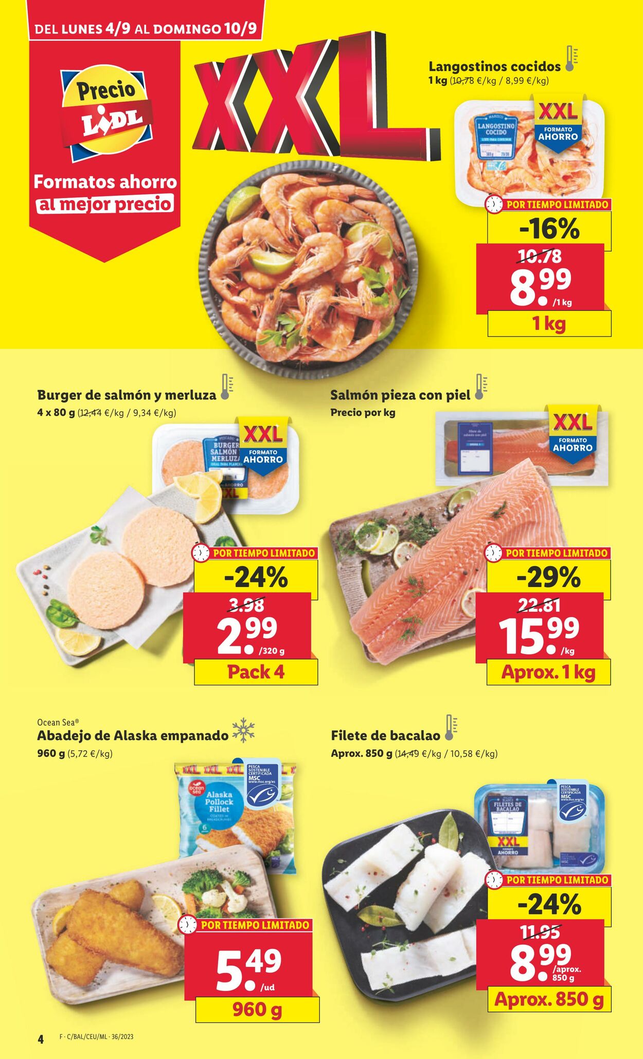 Folleto Lidl 04.09.2023 - 10.09.2023