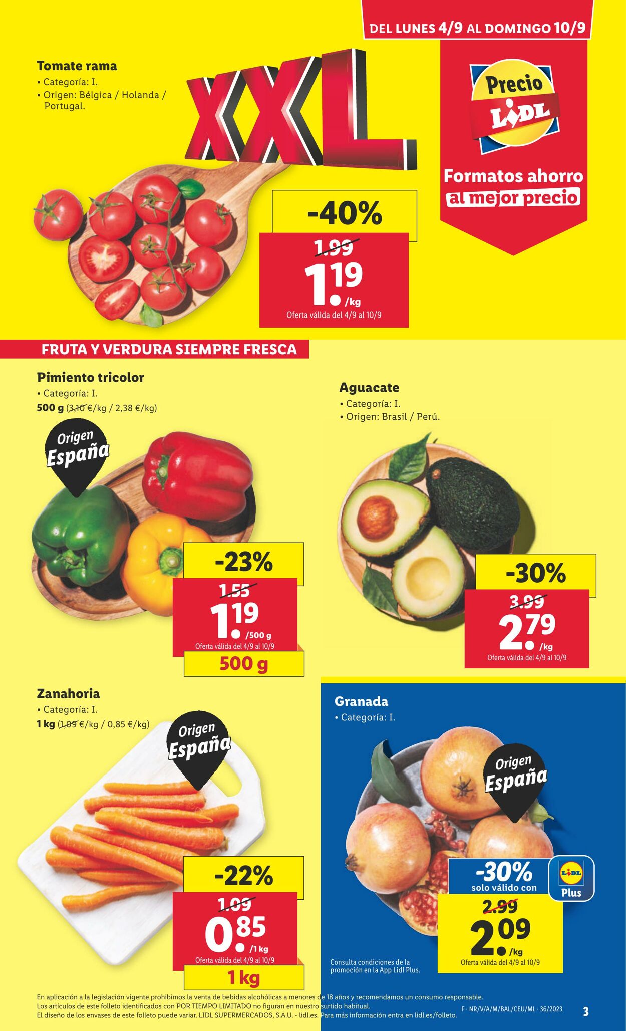 Folleto Lidl 04.09.2023 - 10.09.2023