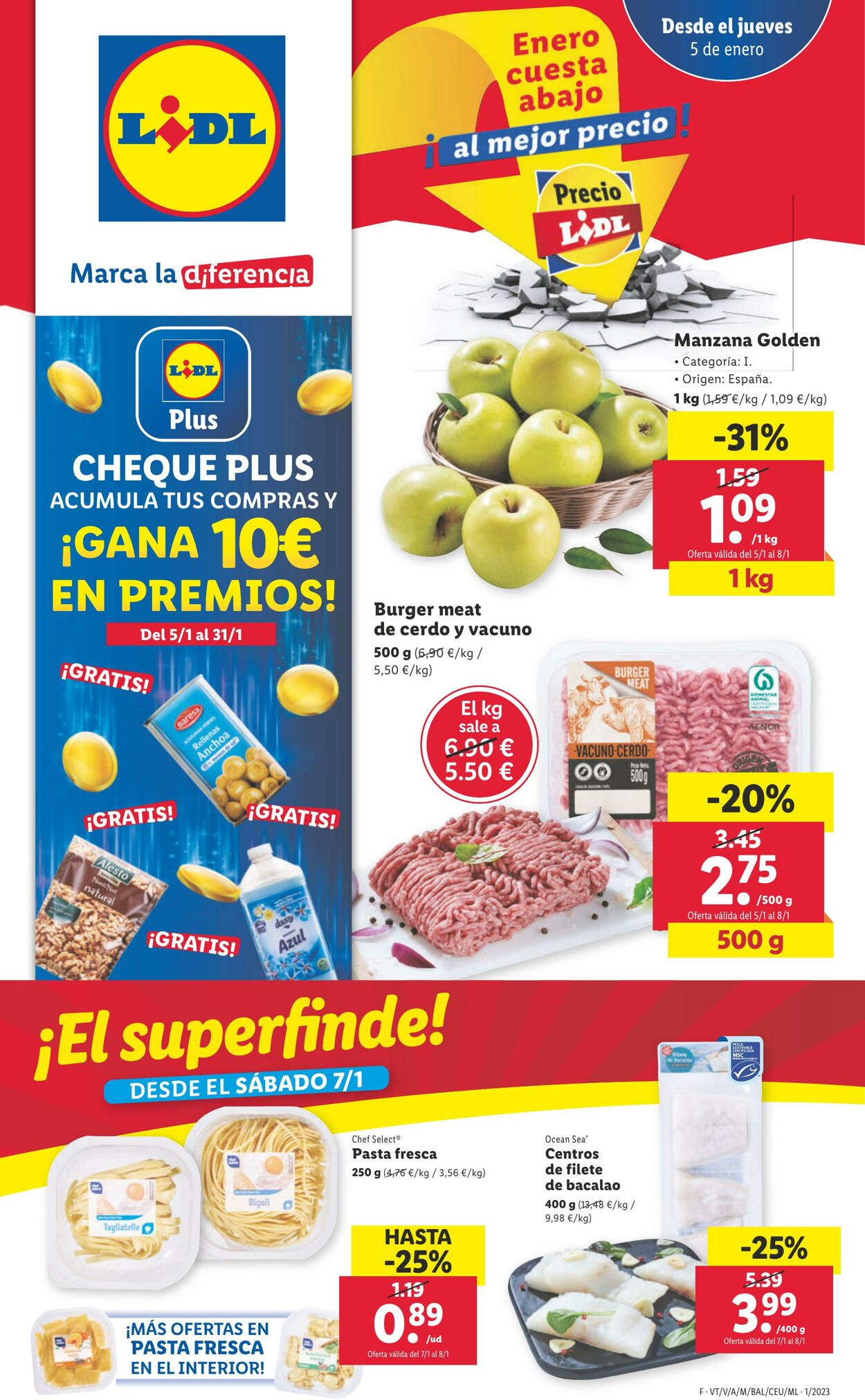 Folleto Lidl 05.01.2023 - 11.01.2023