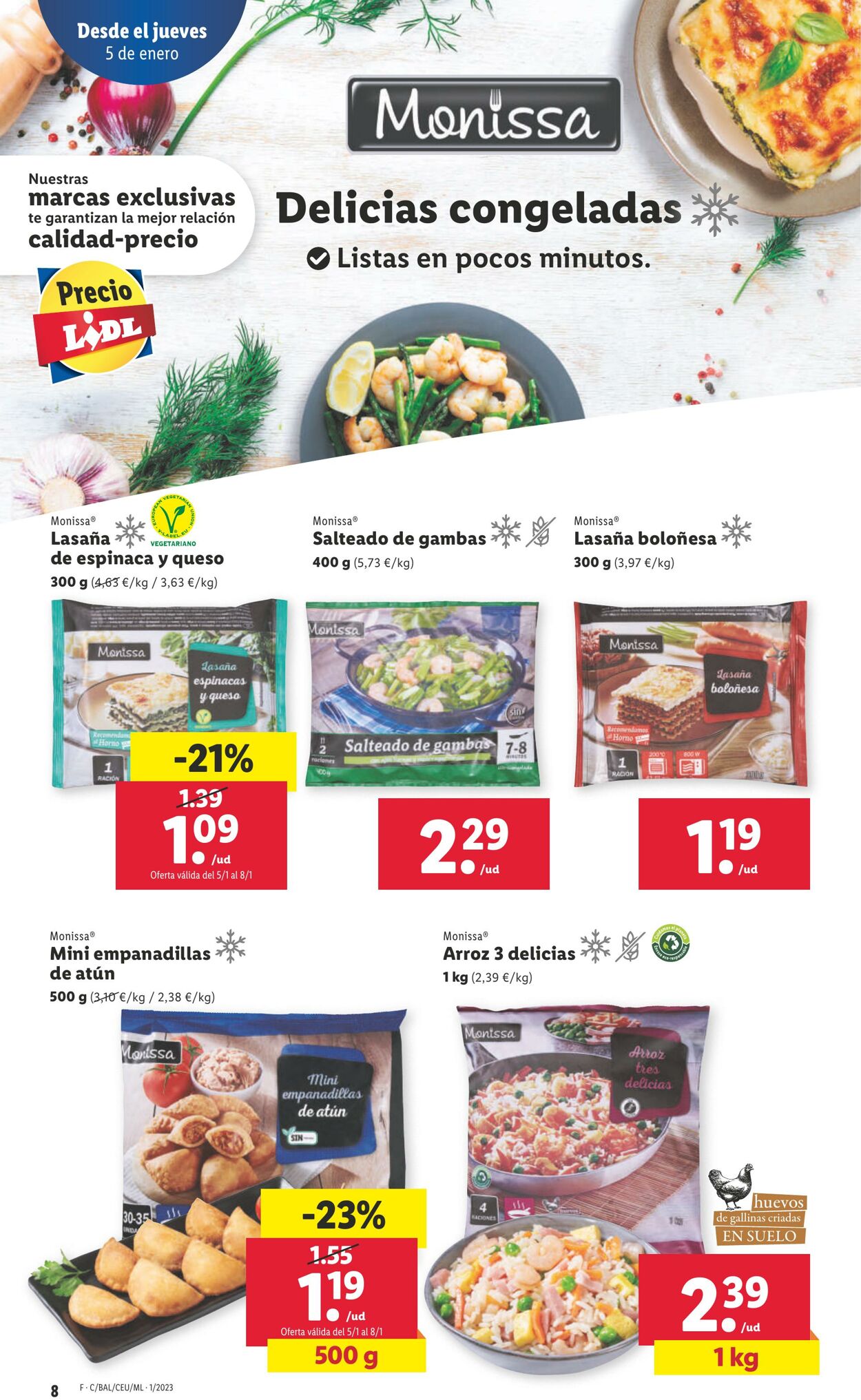 Folleto Lidl 05.01.2023 - 11.01.2023