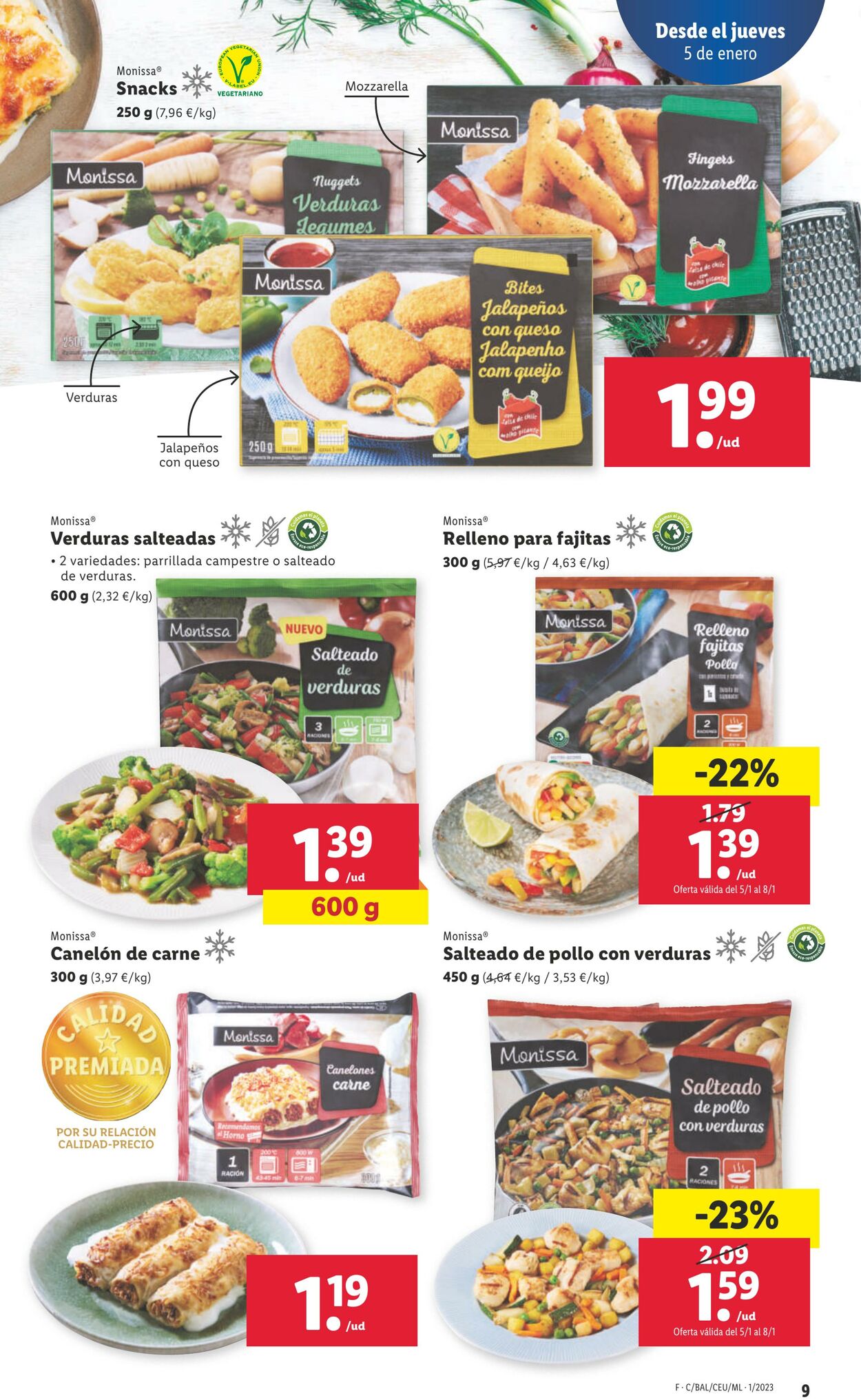 Folleto Lidl 05.01.2023 - 11.01.2023