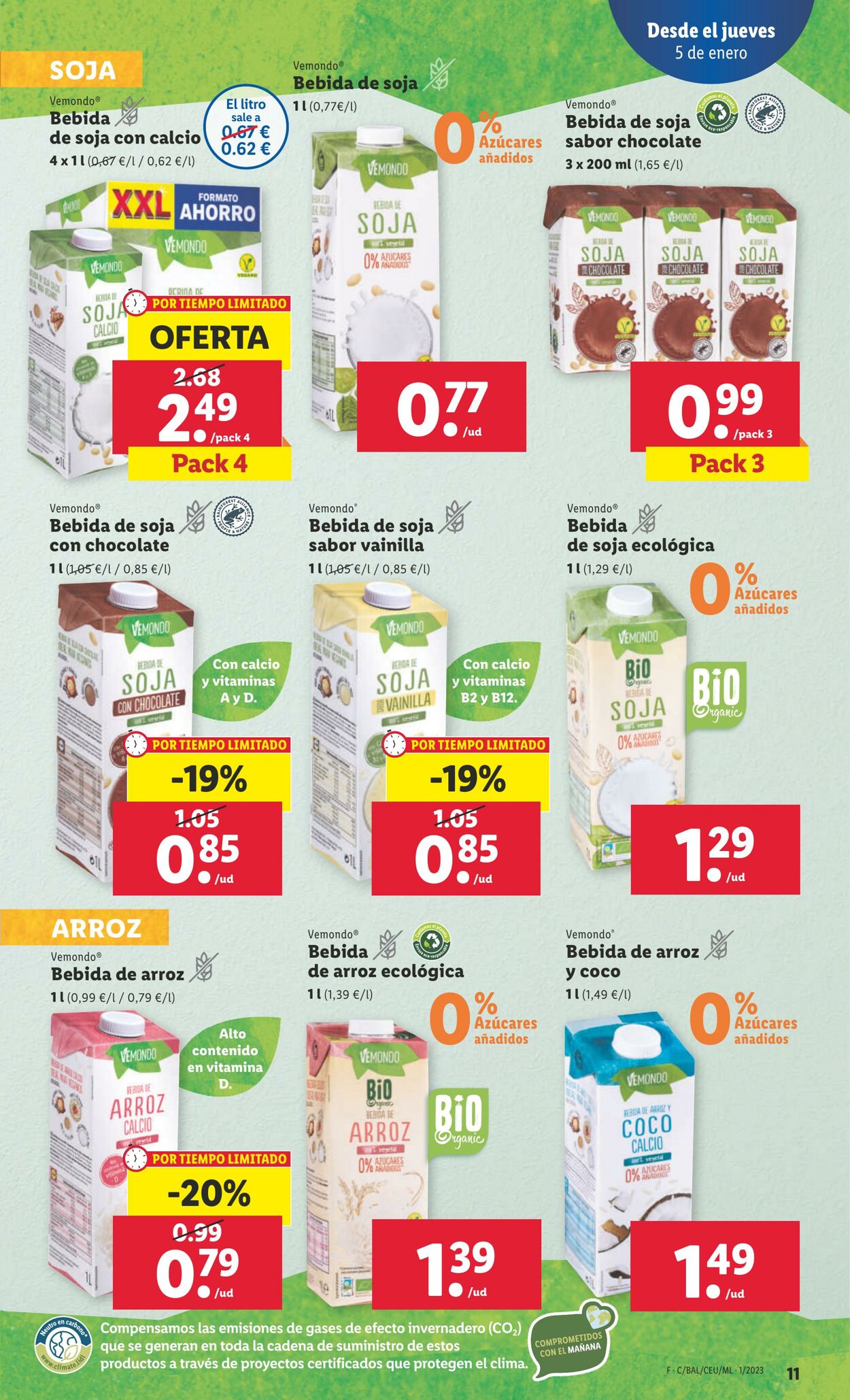 Folleto Lidl 05.01.2023 - 11.01.2023