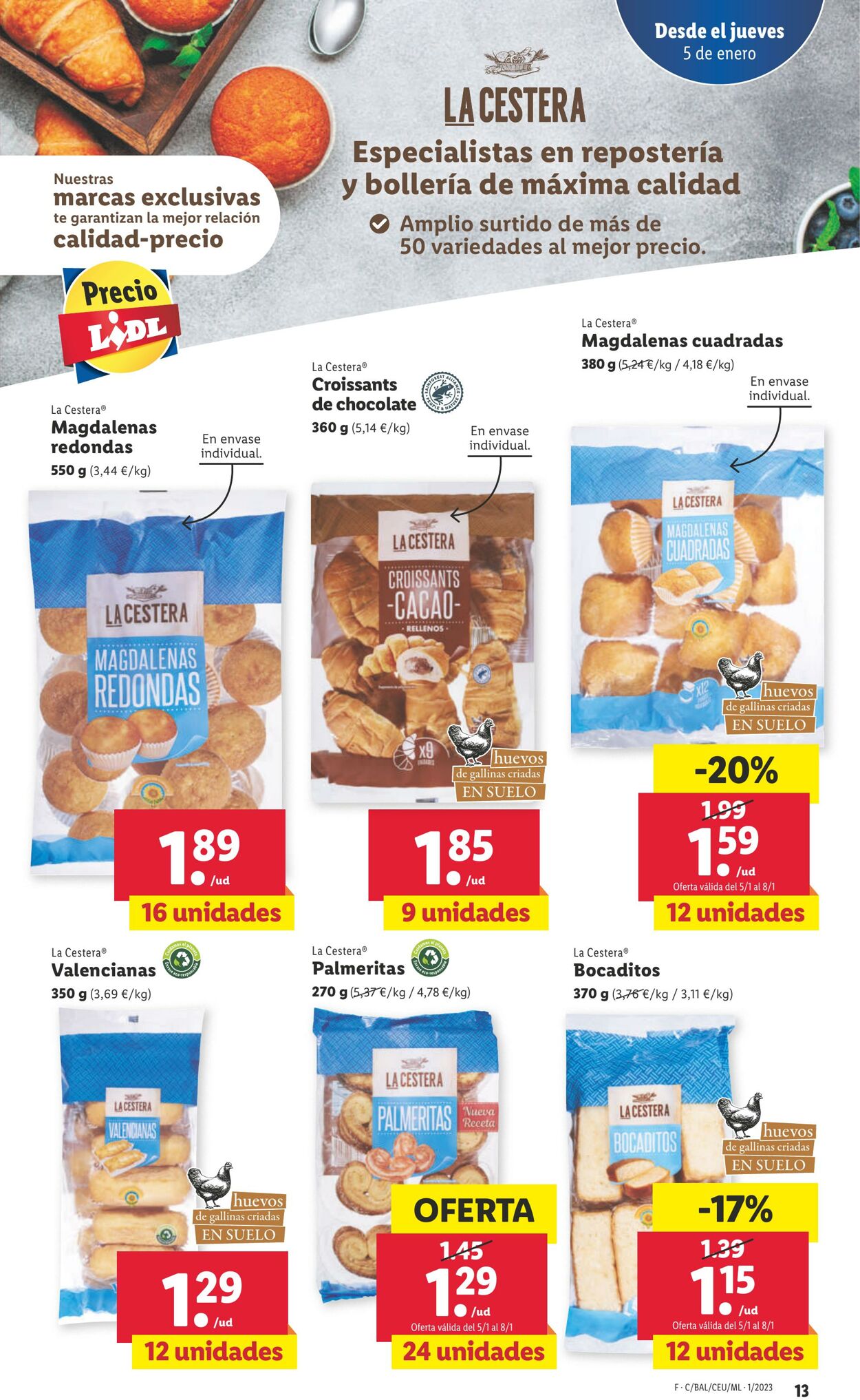 Folleto Lidl 05.01.2023 - 11.01.2023