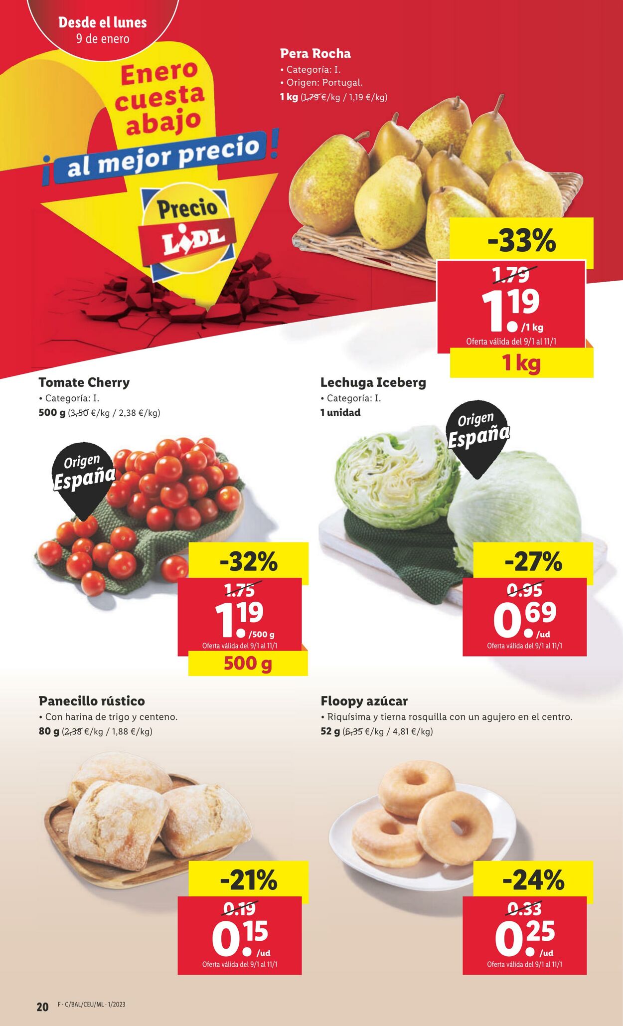 Folleto Lidl 05.01.2023 - 11.01.2023