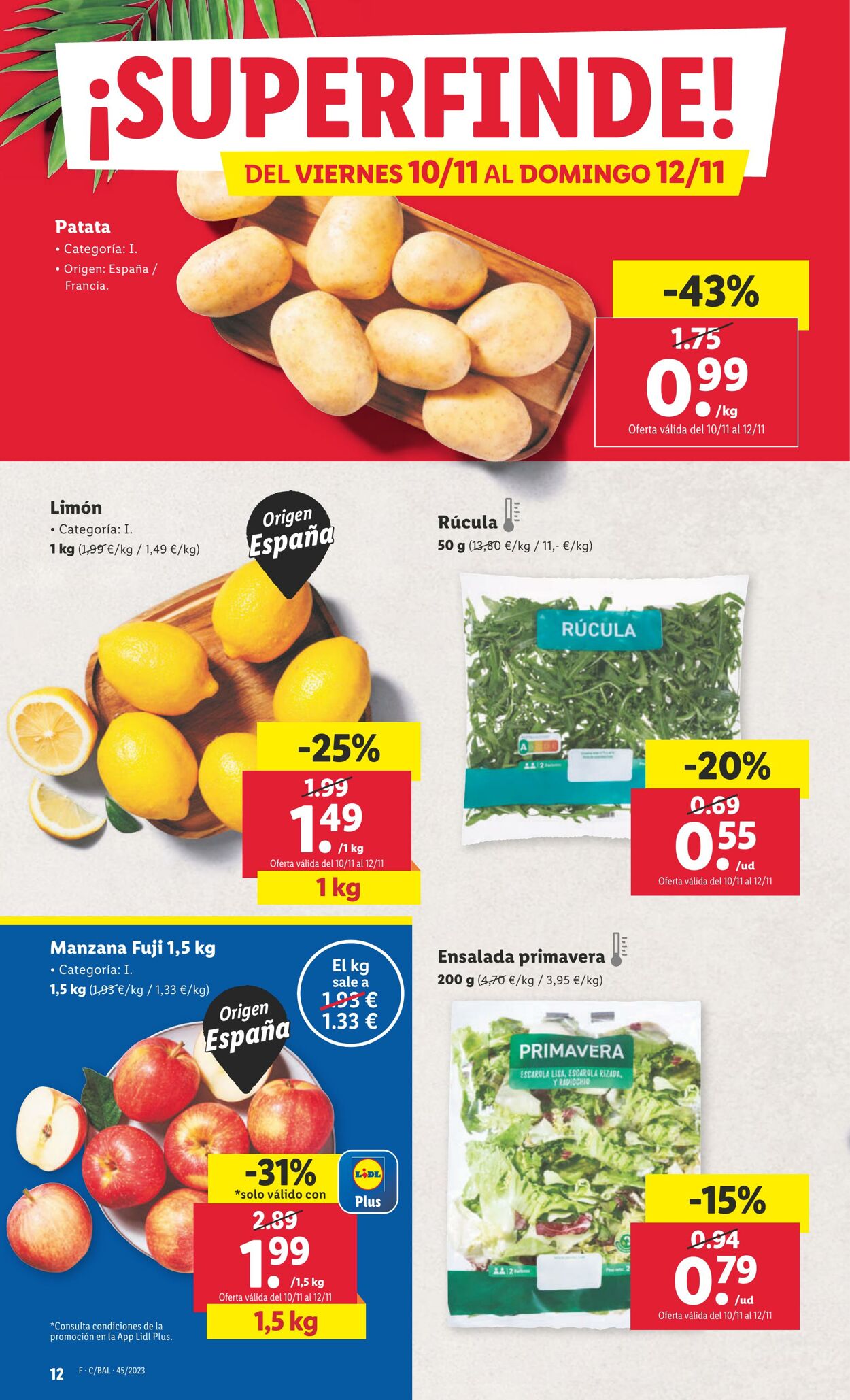 Folleto Lidl 06.11.2023 - 12.11.2023