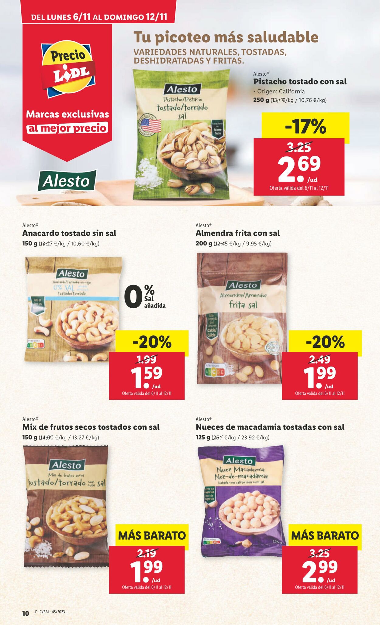 Folleto Lidl 06.11.2023 - 12.11.2023