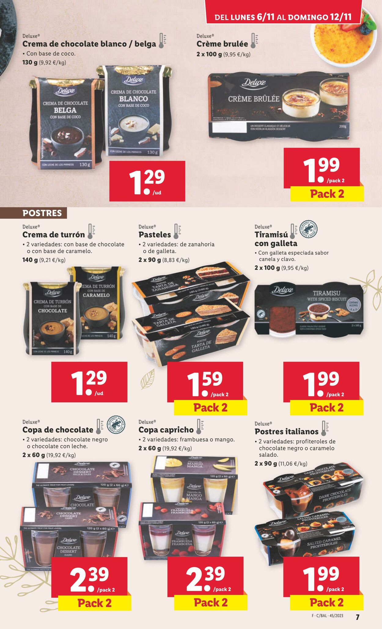 Folleto Lidl 06.11.2023 - 12.11.2023