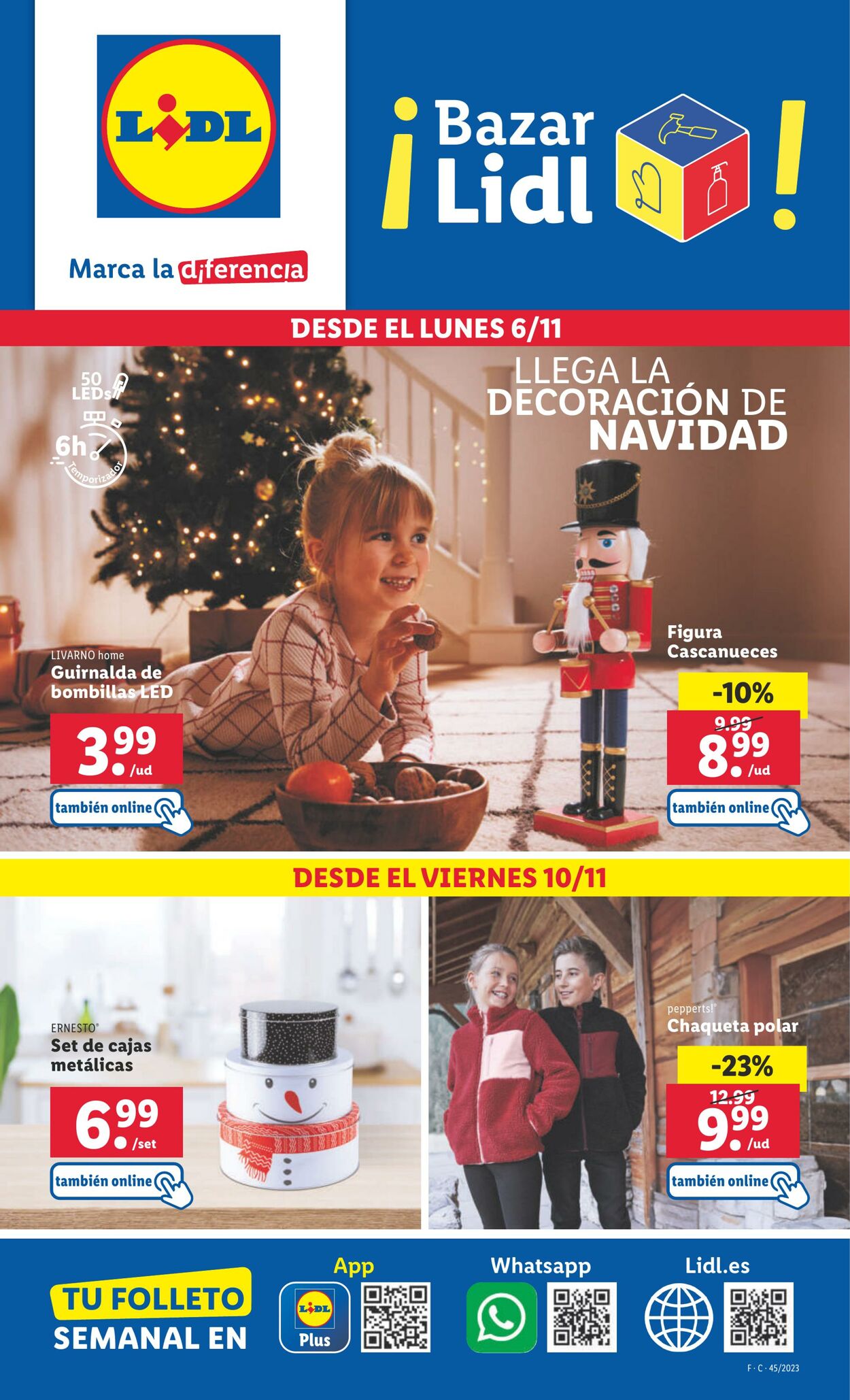 Folleto Lidl 06.11.2023 - 12.11.2023