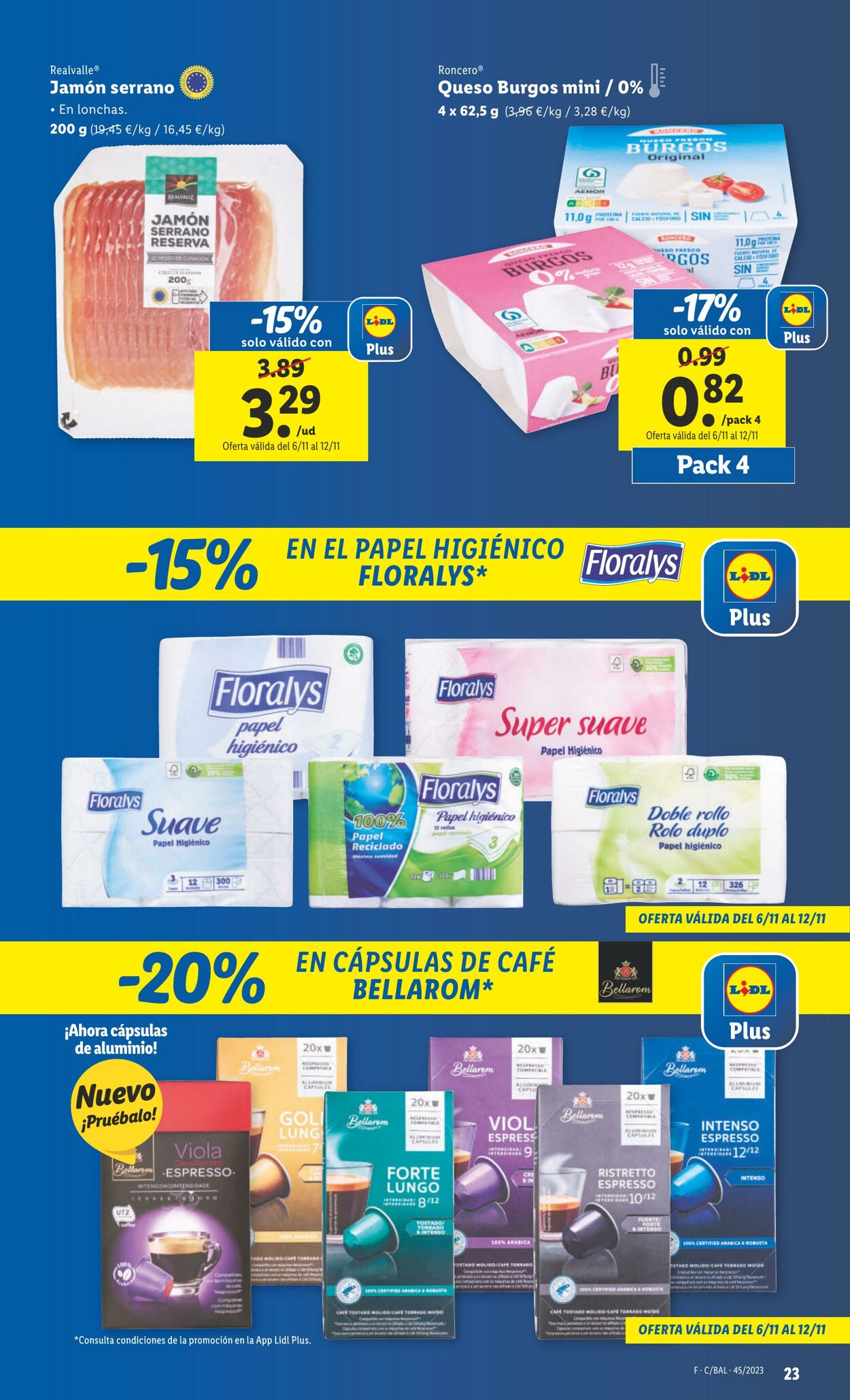 Folleto Lidl 06.11.2023 - 12.11.2023