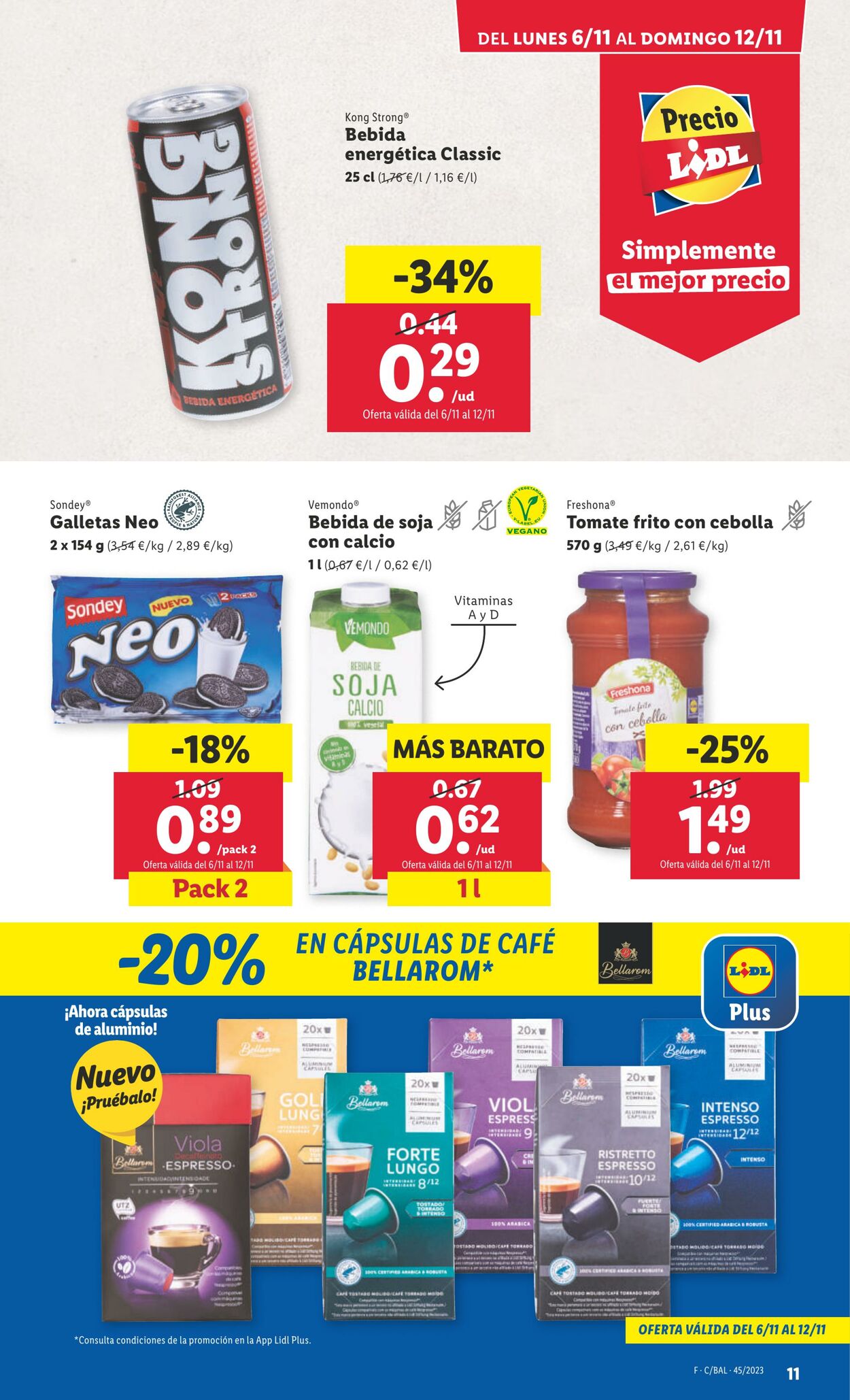 Folleto Lidl 06.11.2023 - 12.11.2023