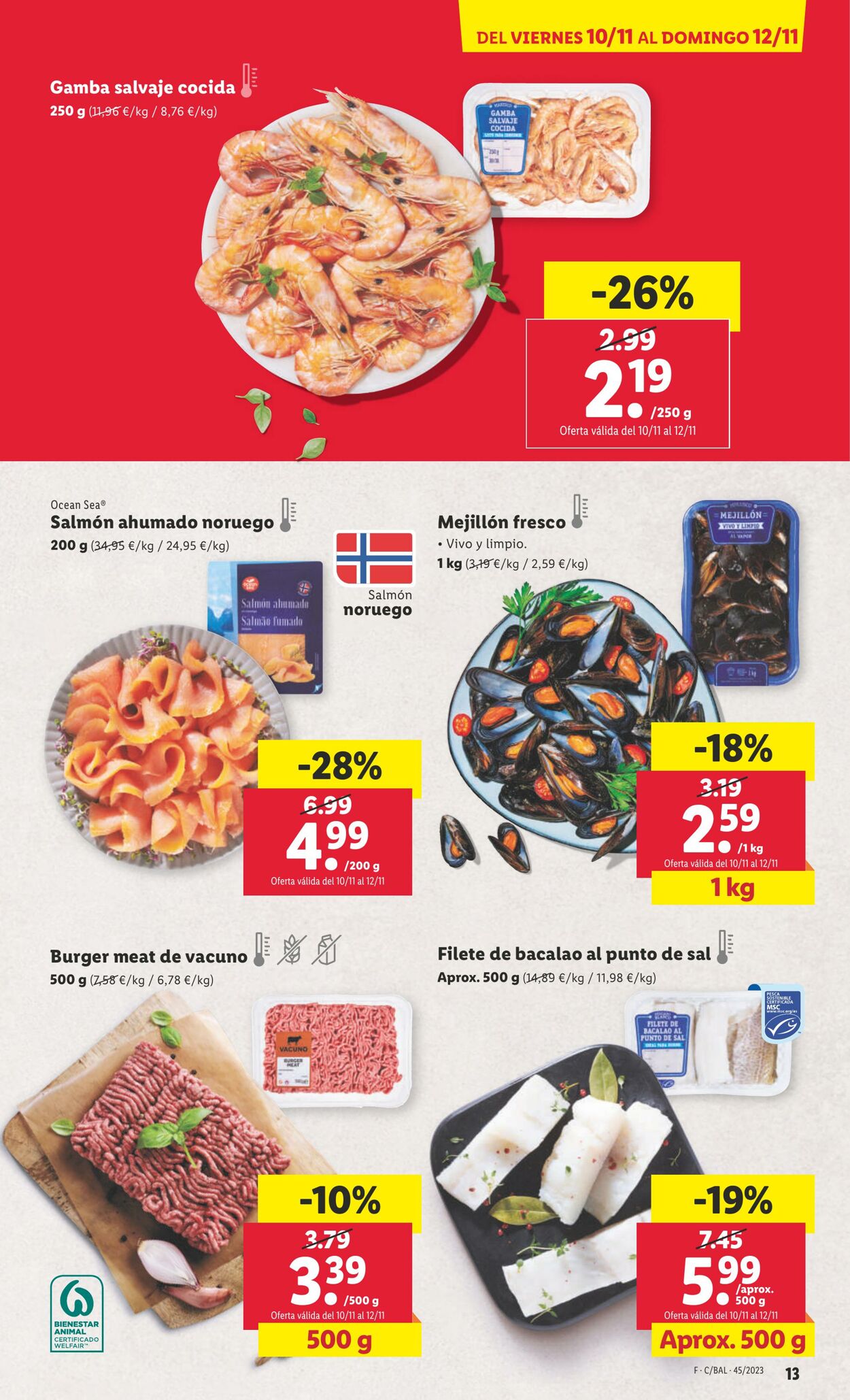 Folleto Lidl 06.11.2023 - 12.11.2023