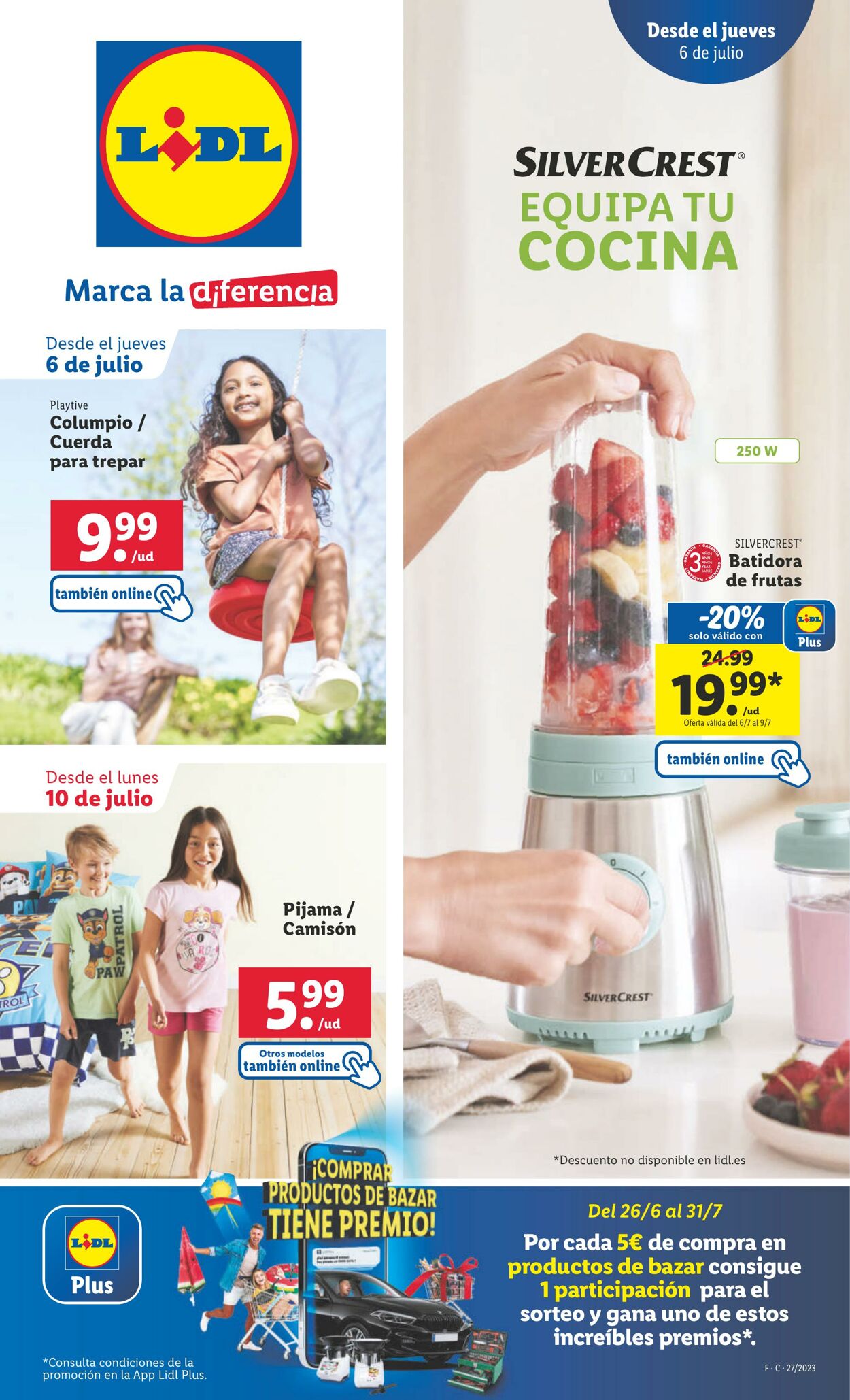 Folleto Lidl 06.07.2023 - 13.07.2023