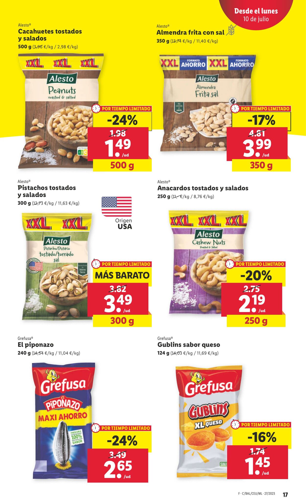 Folleto Lidl 06.07.2023 - 13.07.2023