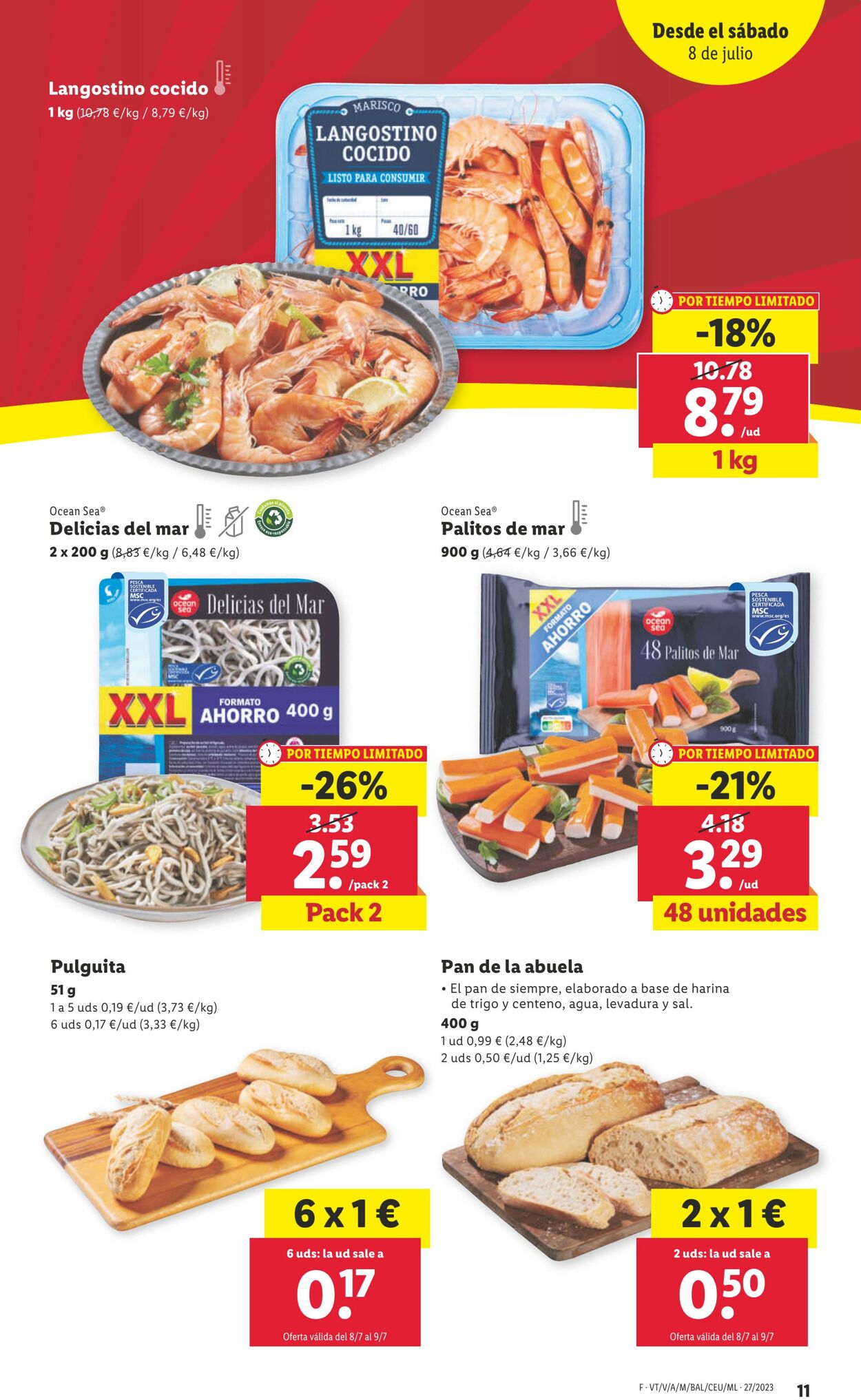 Folleto Lidl 06.07.2023 - 13.07.2023