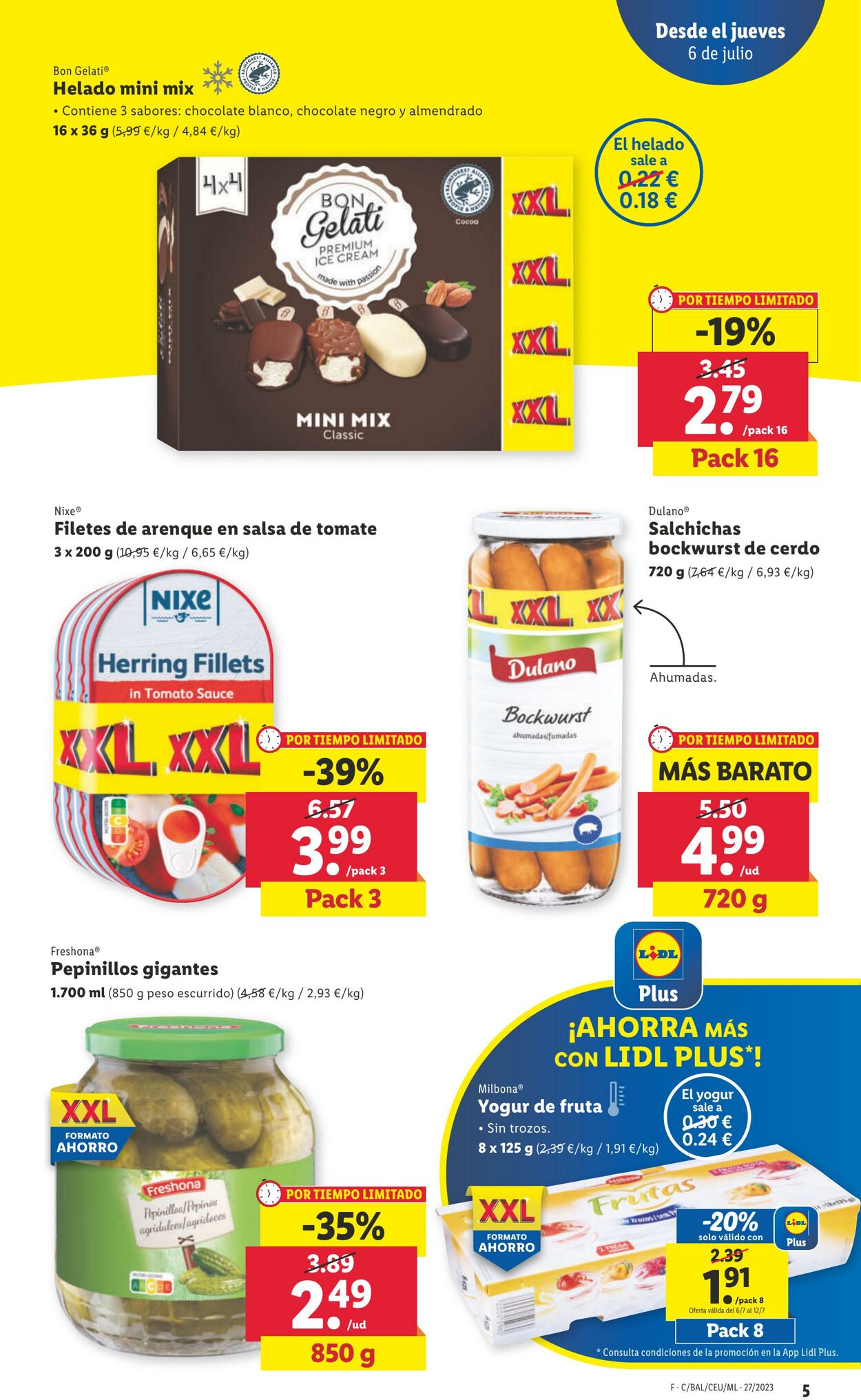 Folleto Lidl 06.07.2023 - 13.07.2023