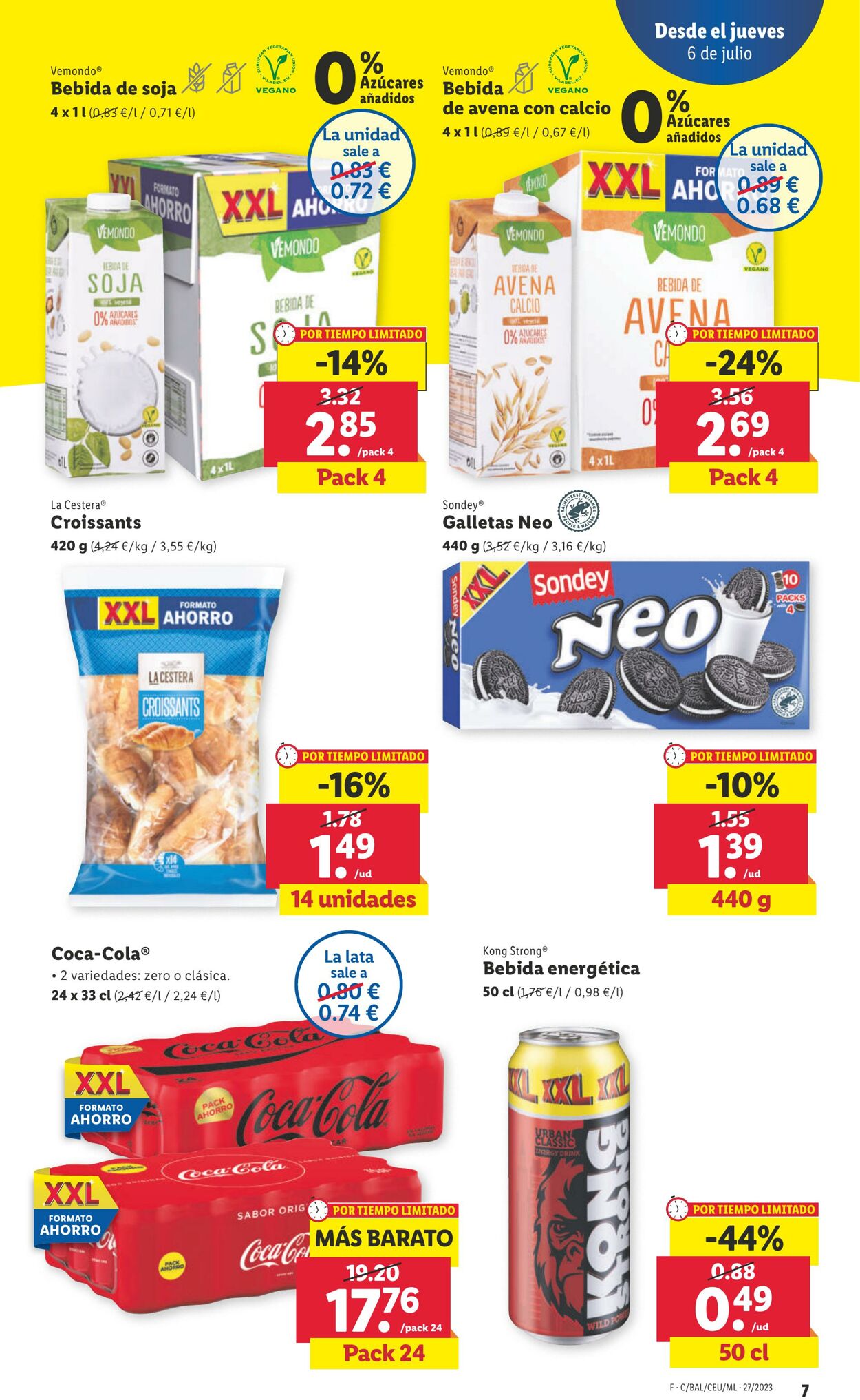 Folleto Lidl 06.07.2023 - 13.07.2023