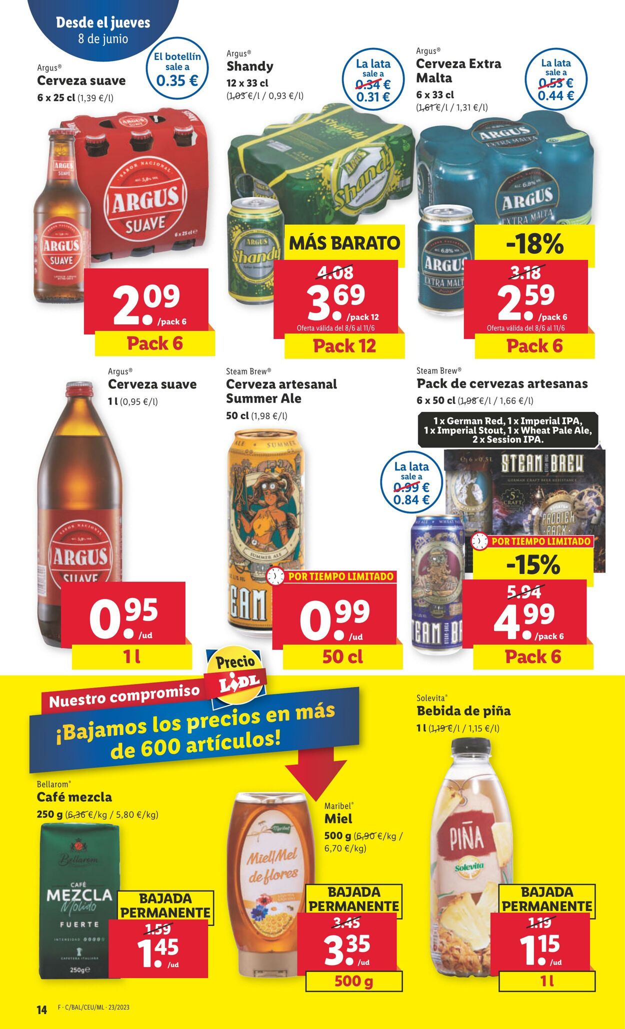 Folleto Lidl 08.06.2023 - 14.06.2023