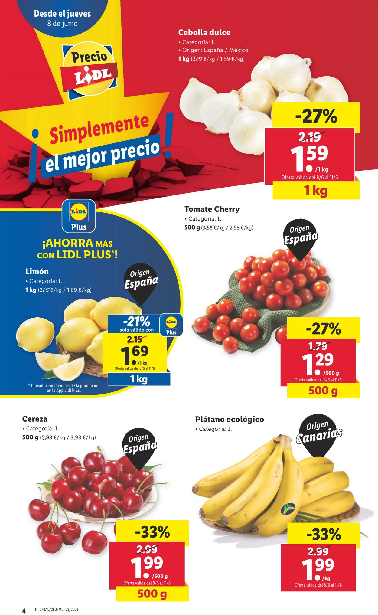 Folleto Lidl 08.06.2023 - 14.06.2023