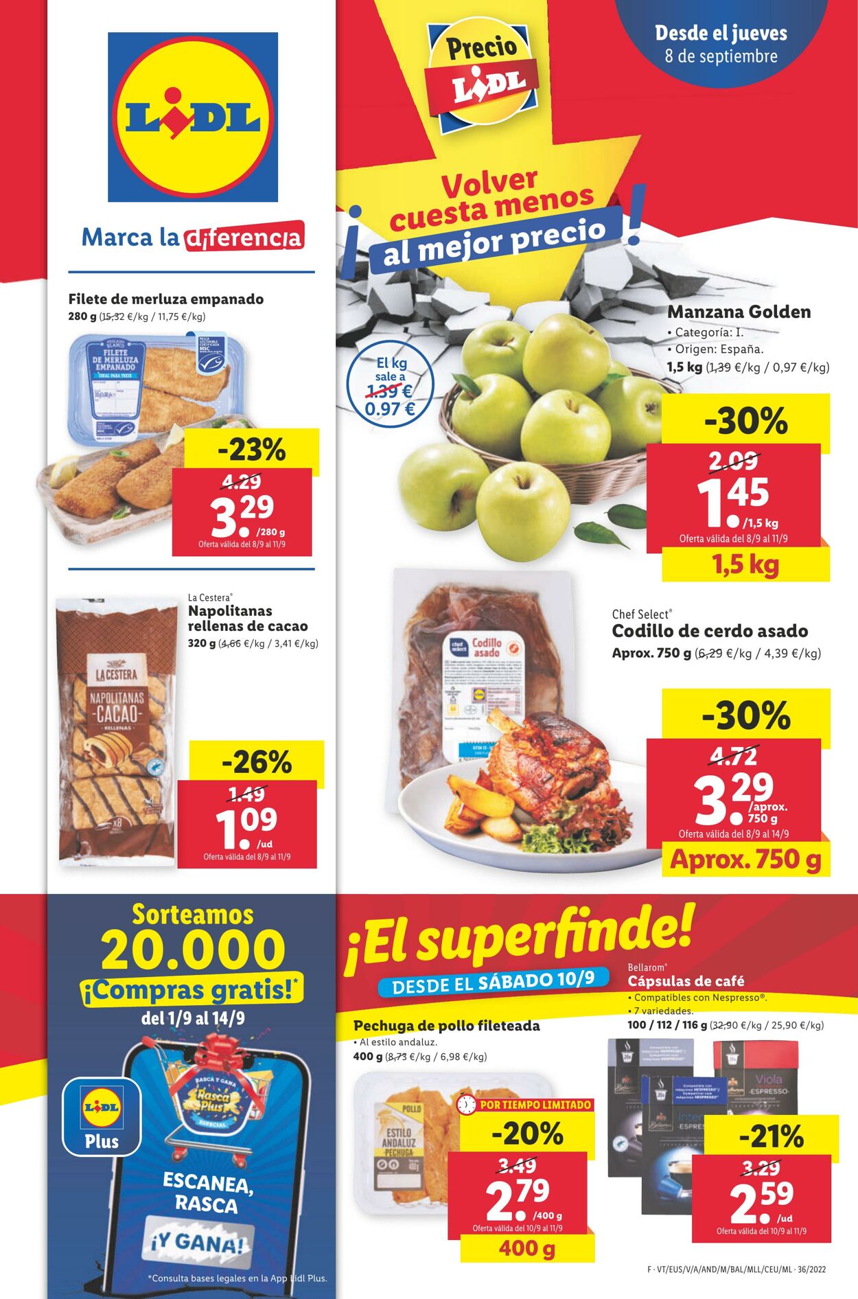 Folleto Lidl 08.09.2022 - 14.09.2022