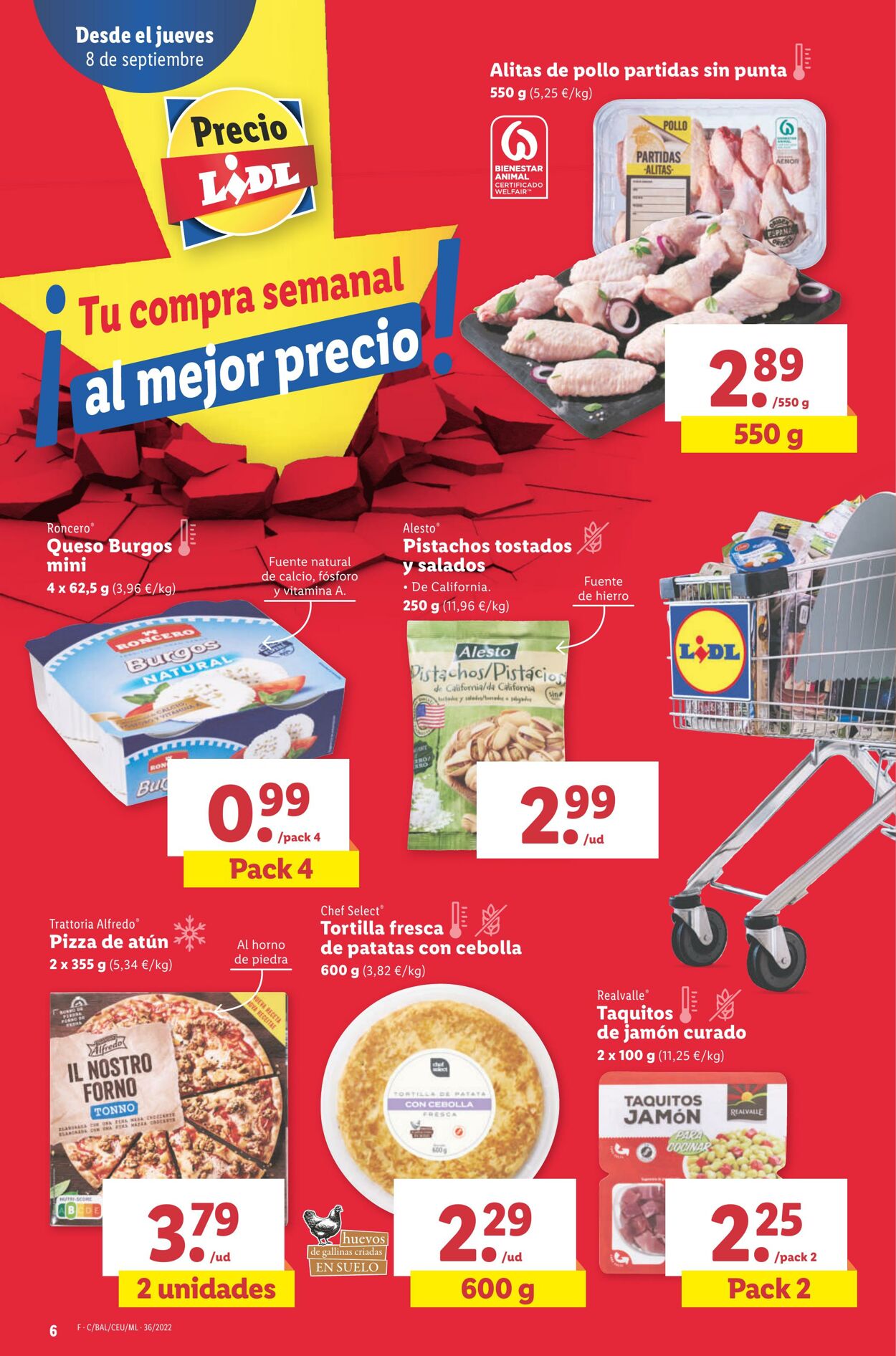 Folleto Lidl 08.09.2022 - 14.09.2022