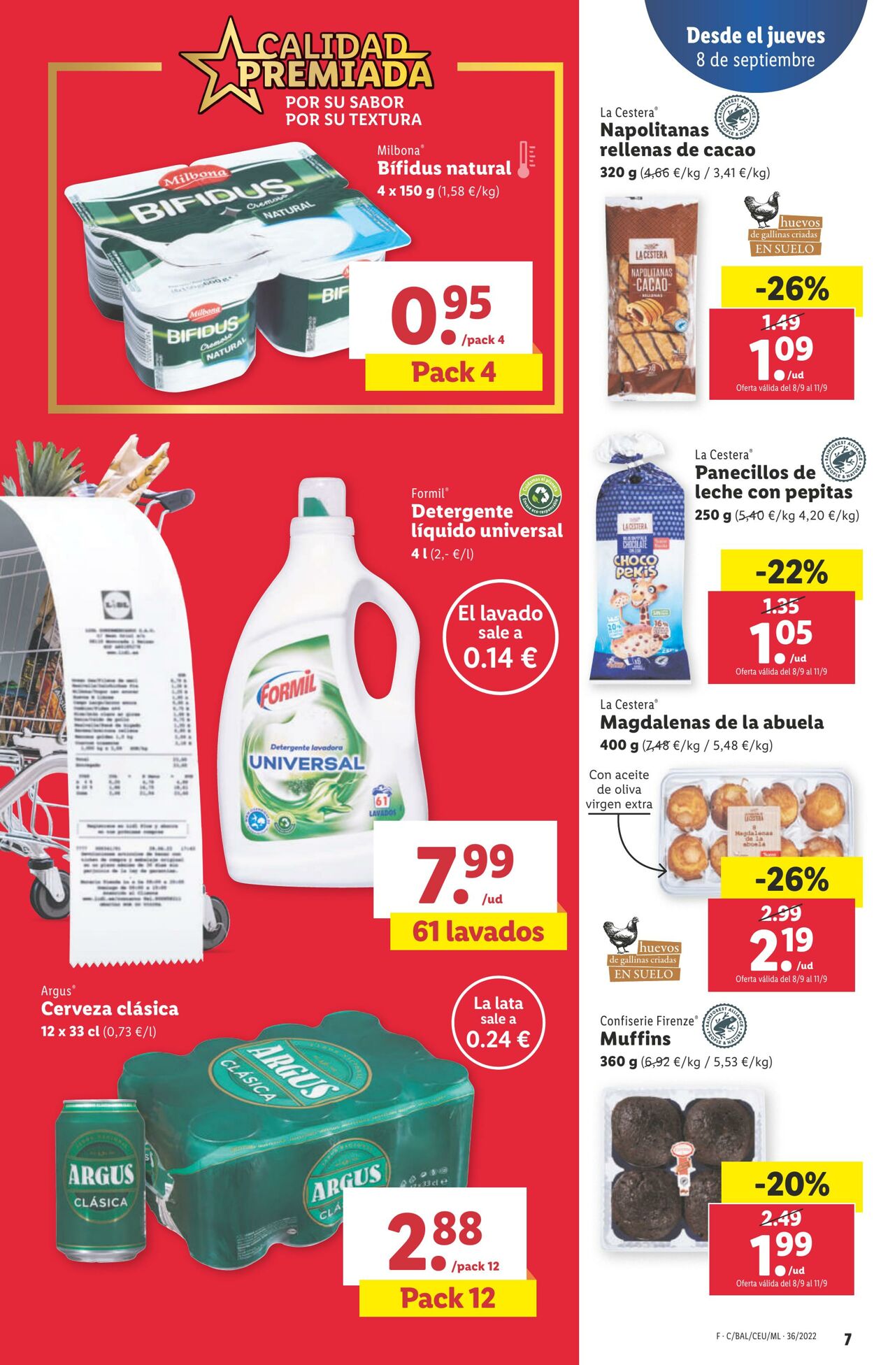 Folleto Lidl 08.09.2022 - 14.09.2022