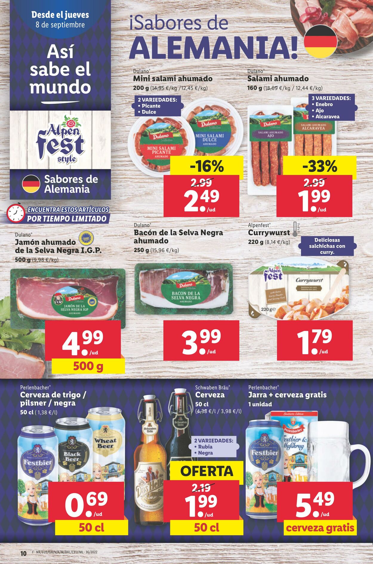 Folleto Lidl 08.09.2022 - 14.09.2022