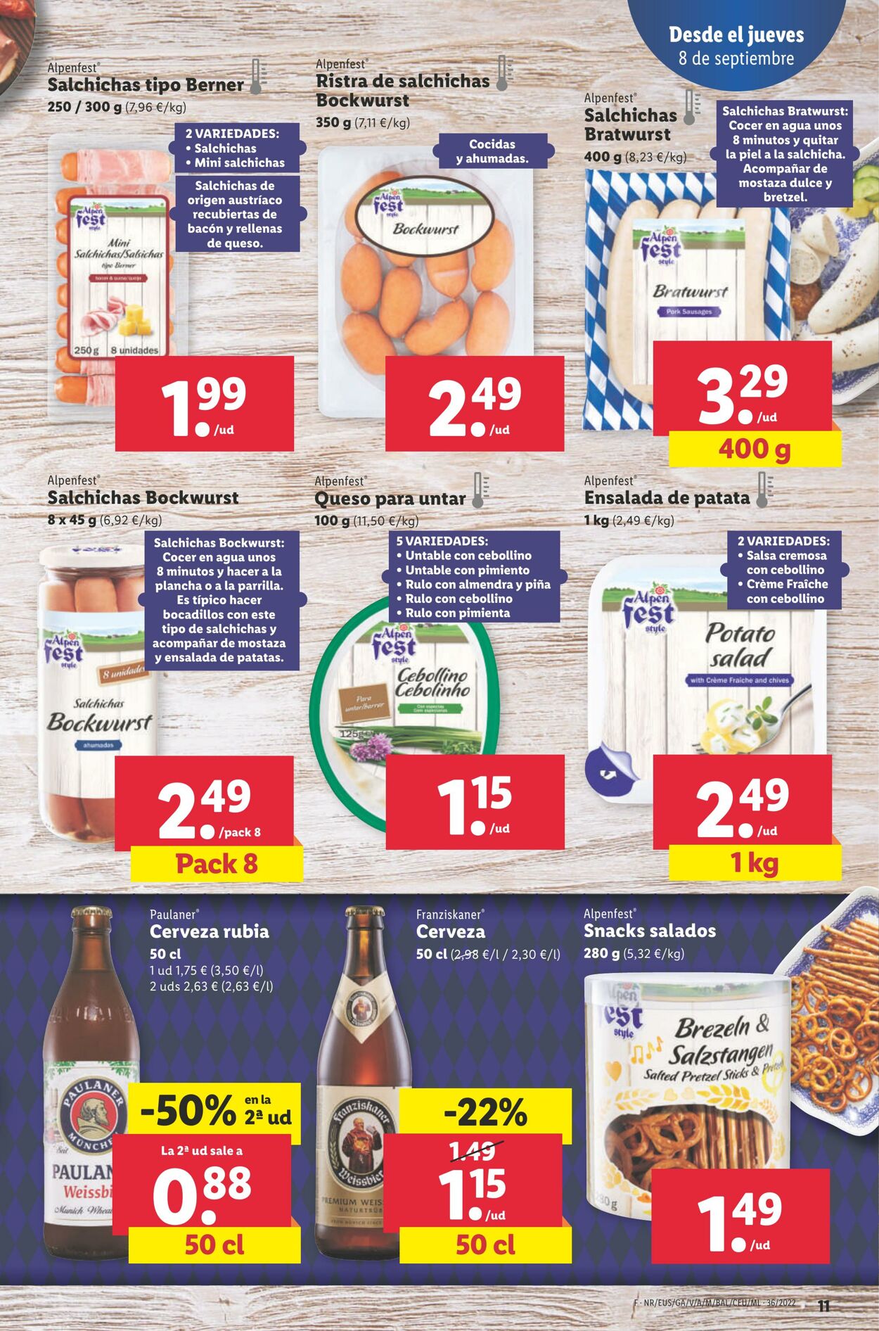 Folleto Lidl 08.09.2022 - 14.09.2022