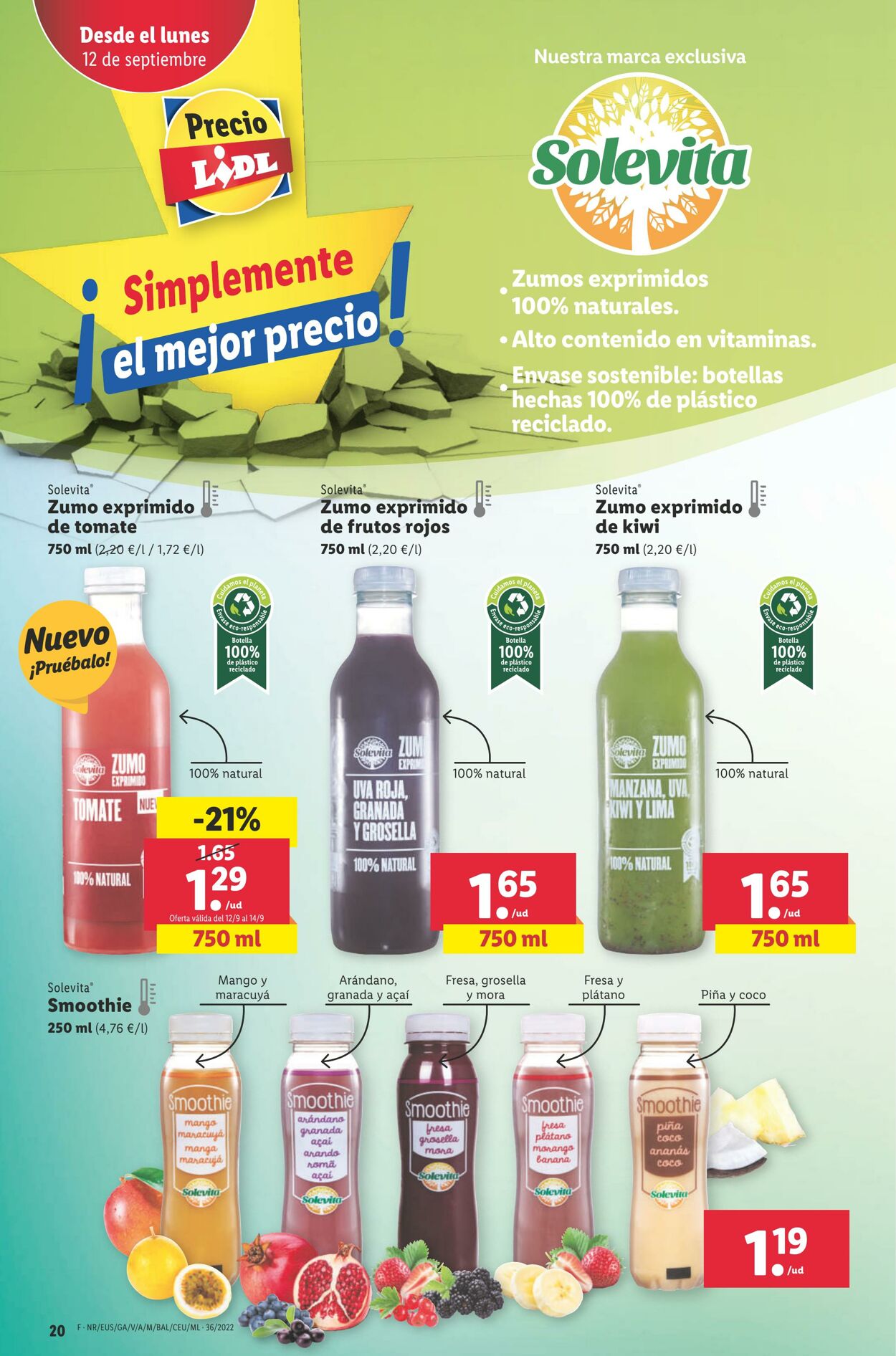 Folleto Lidl 08.09.2022 - 14.09.2022