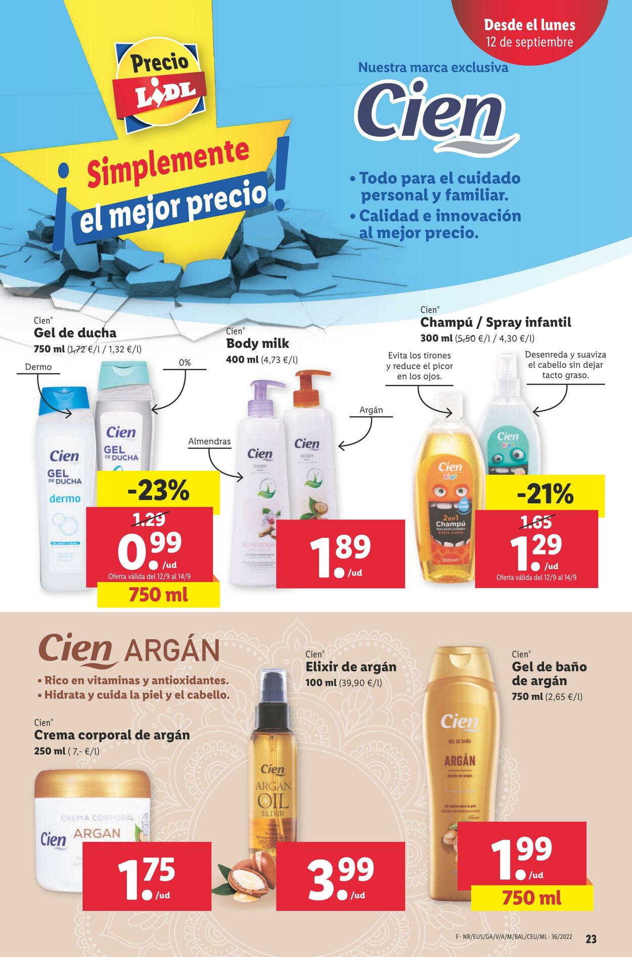 Folleto Lidl 08.09.2022 - 14.09.2022