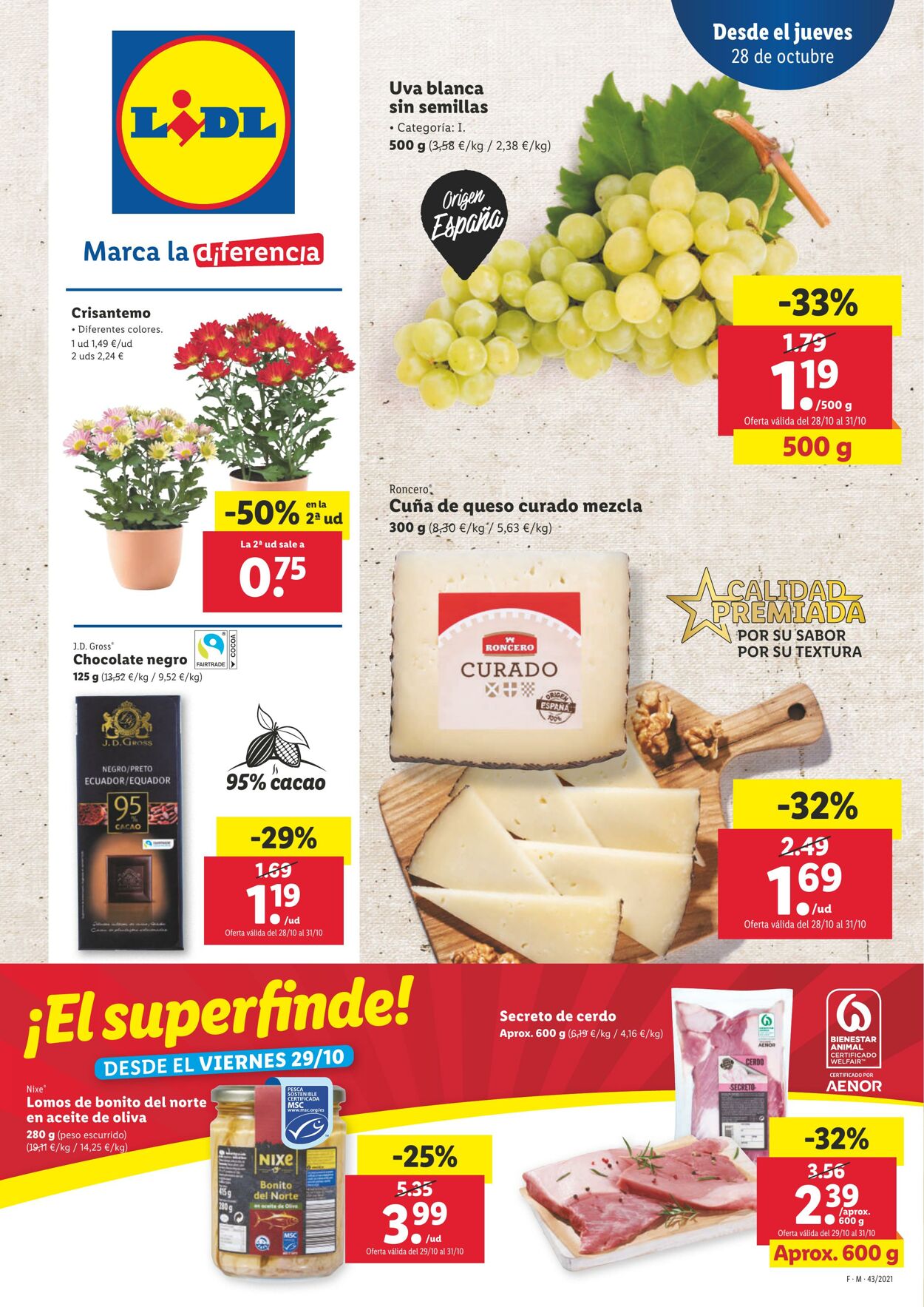 Folleto Lidl 21.10.2021 - 28.10.2021