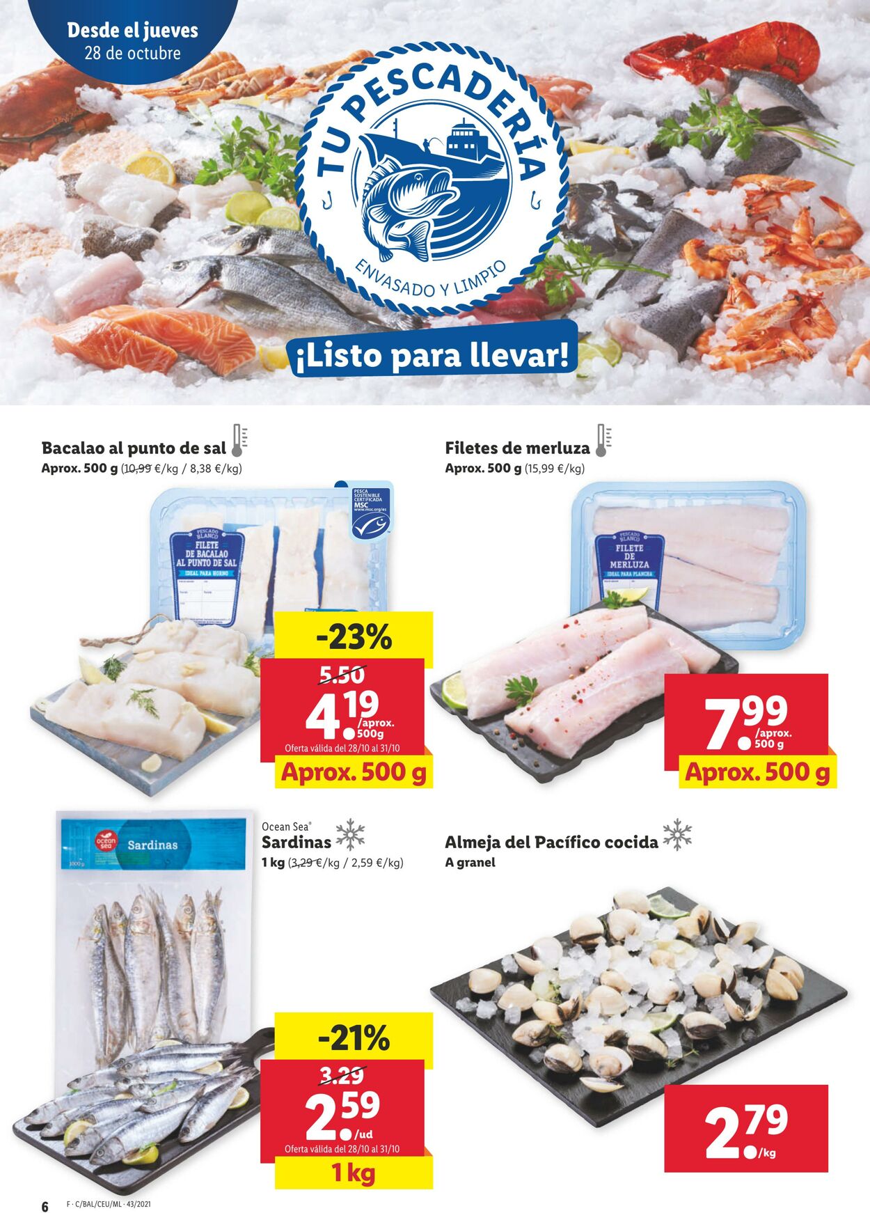 Folleto Lidl 21.10.2021 - 28.10.2021