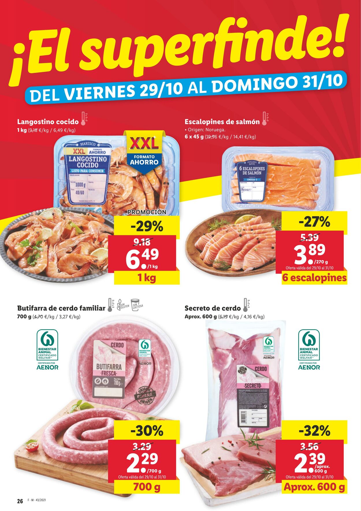 Folleto Lidl 21.10.2021 - 28.10.2021